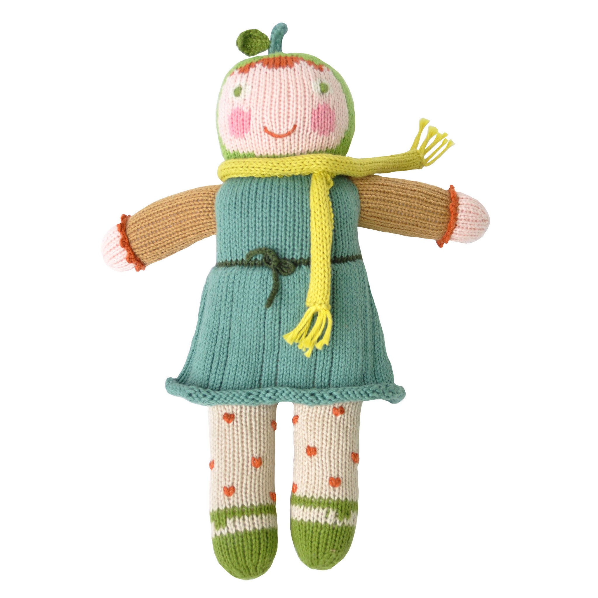 Blabla Kids Apple Plush Toy - Soft & Cute Stuffed Apple for Babies & Toddlers - Perfect for Nursery Decor, Playtime & Gift Giving