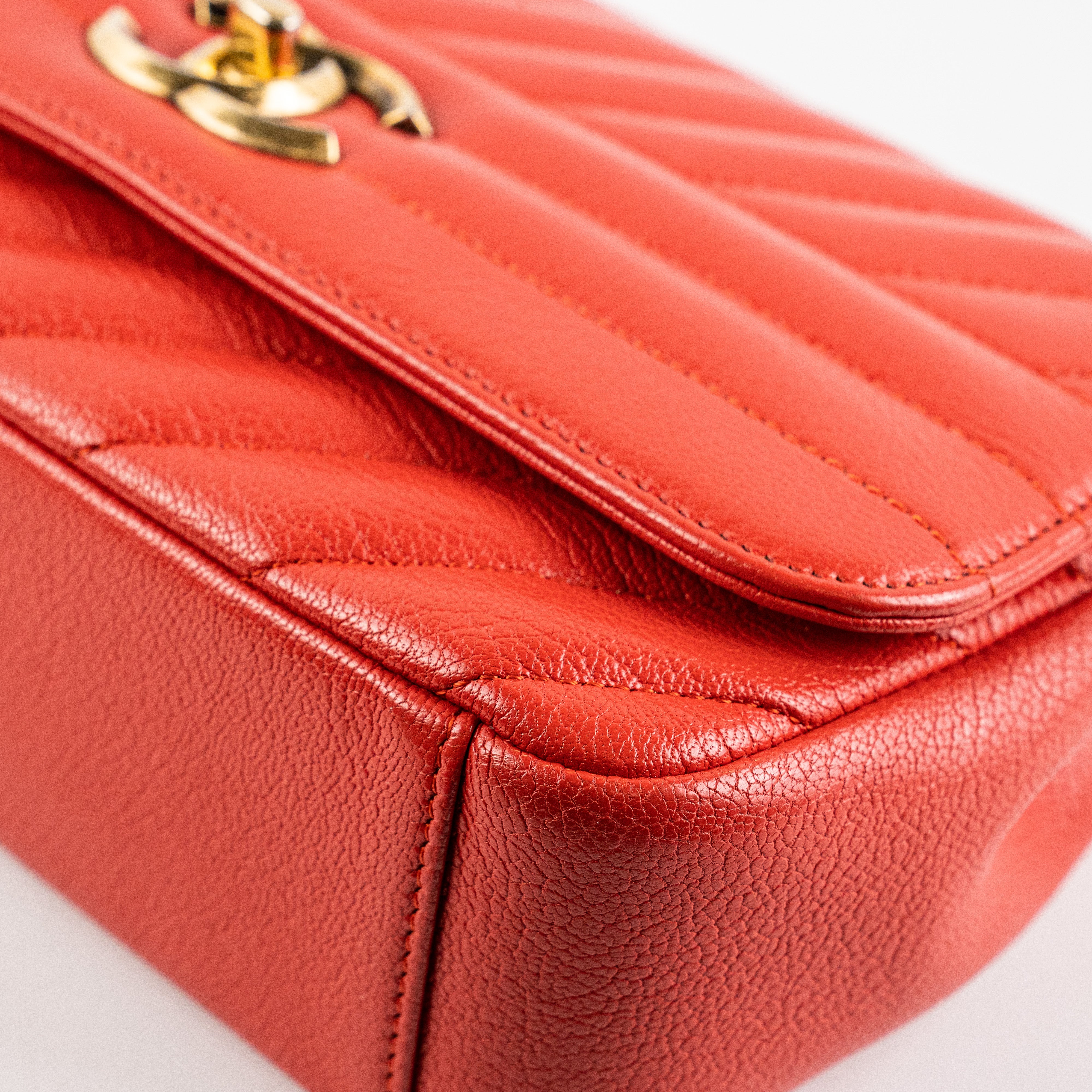 Chanel Seasonal Flap Red Crossbody Bag for Women - Luxury Designer Handbag for Evening Parties & Date Nights