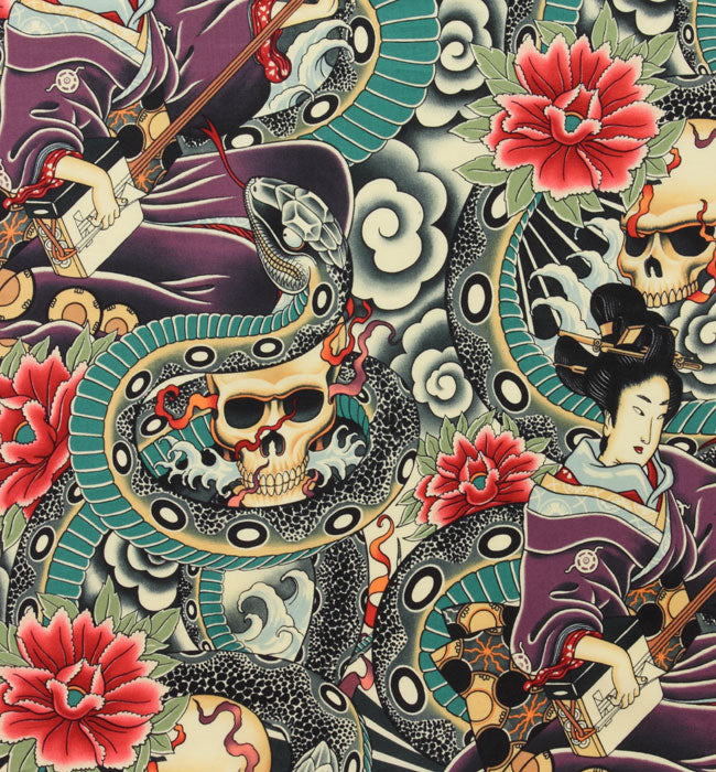 Alexander Henry Zen Charmer 6955AR Multi-Pattern Fabric - Perfect for Quilting, Home Decor & DIY Craft Projects