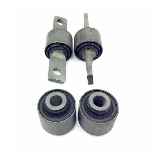 4 Rear Upper Control Arm Track Rod Axle Bushing Kit - Compatible with 2006-2015 Honda Civic FD FB - Durable Suspension Replacement Part for Smoother Ride & Enhanced Handling