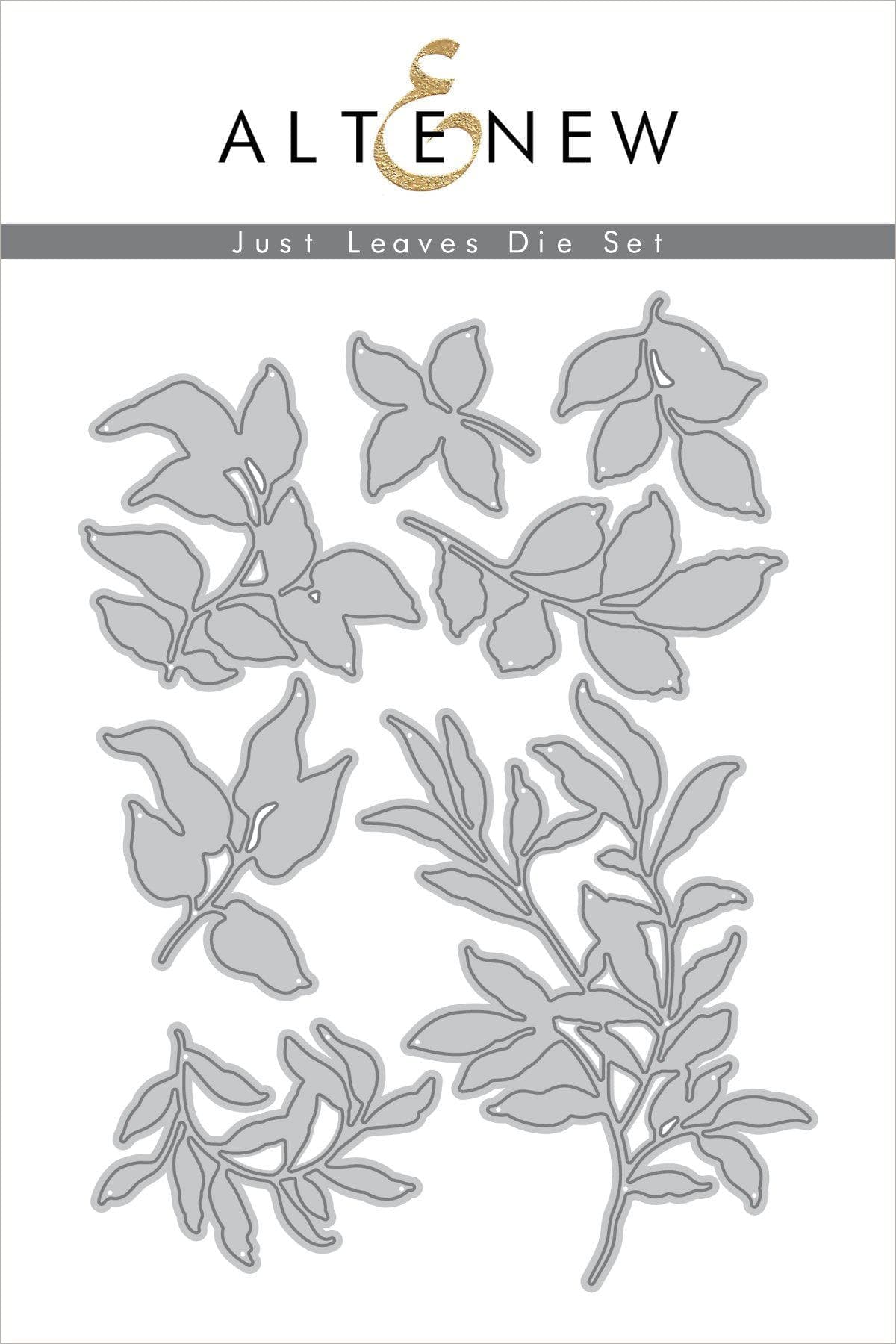 Just Leaves Die Set - Botanical Crafting Die Cuts for Scrapbooking, Card Making & DIY Paper Crafts | Perfect for Greeting Cards, Home Decor & Wedding Invitations