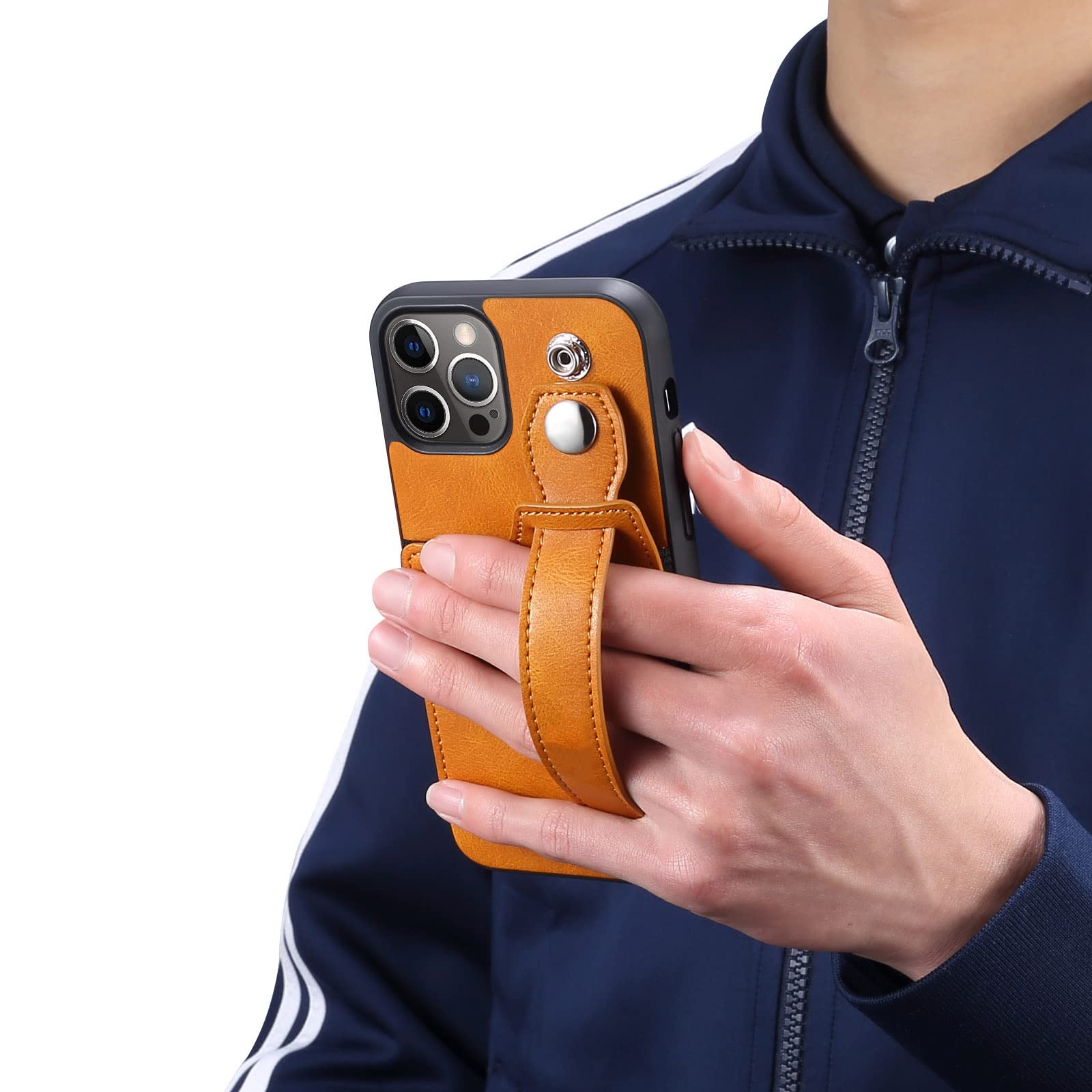 Premium PU Leather Wallet Case for iPhone 13 Pro Max (6.7