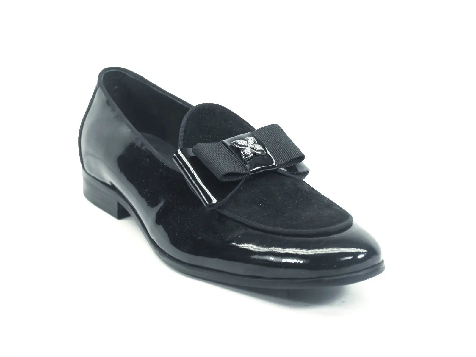 Elegant Bow Tie Formal Dress Shoes for Men - Perfect for Weddings, Prom & Black Tie Events