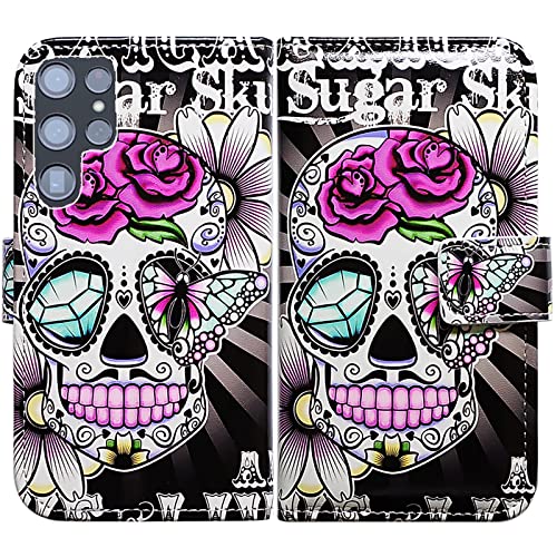 Purple Flower Sugar Skull