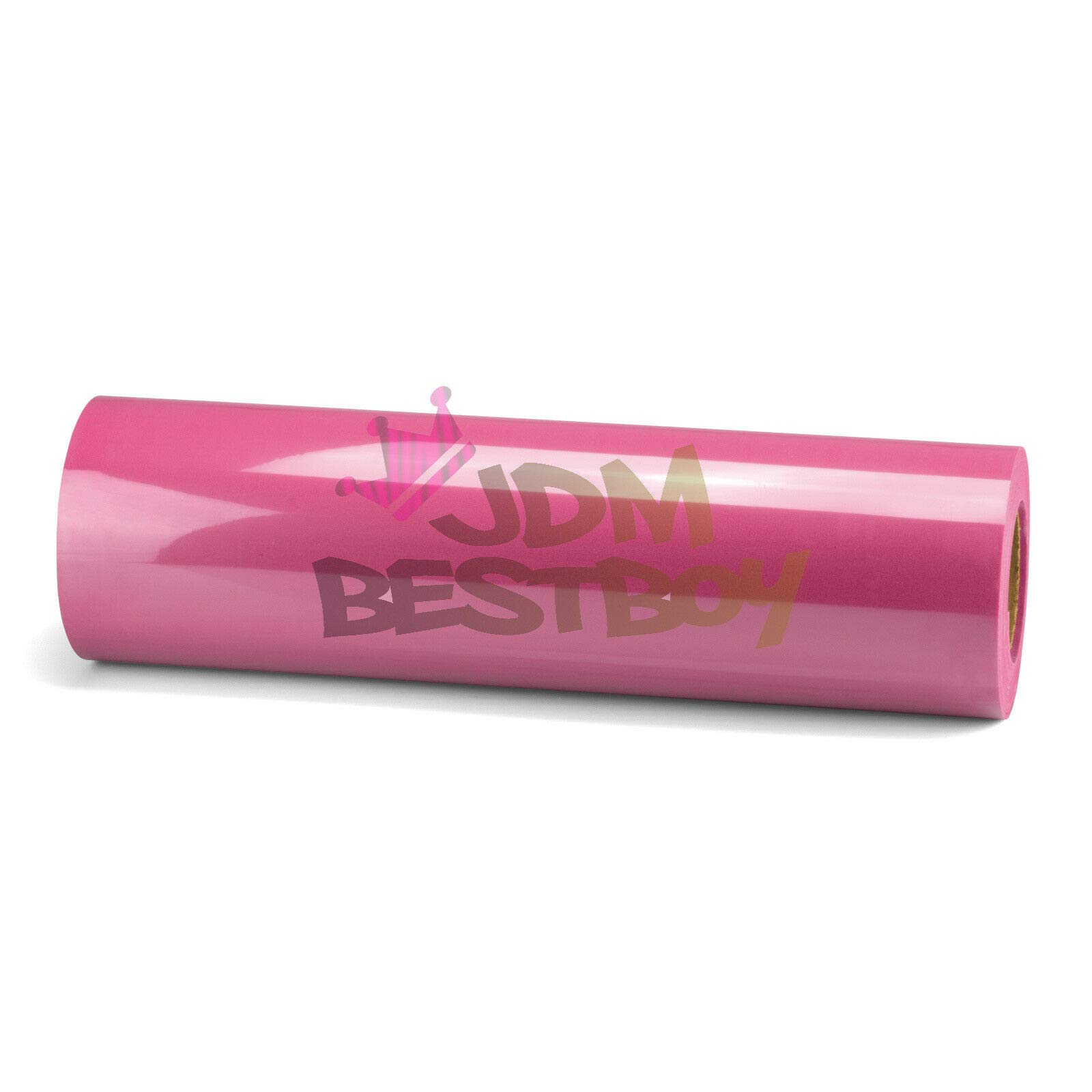Premium Light Pink Flock Heat Transfer Vinyl (HTV) Sheet - 20