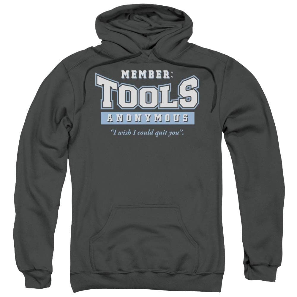 Gotham Tools Anonymous Pullover Hoodie for Men - Soft & Comfortable Adult Hooded Sweatshirt - Perfect for Casual Wear, Street Style & Urban Fashion