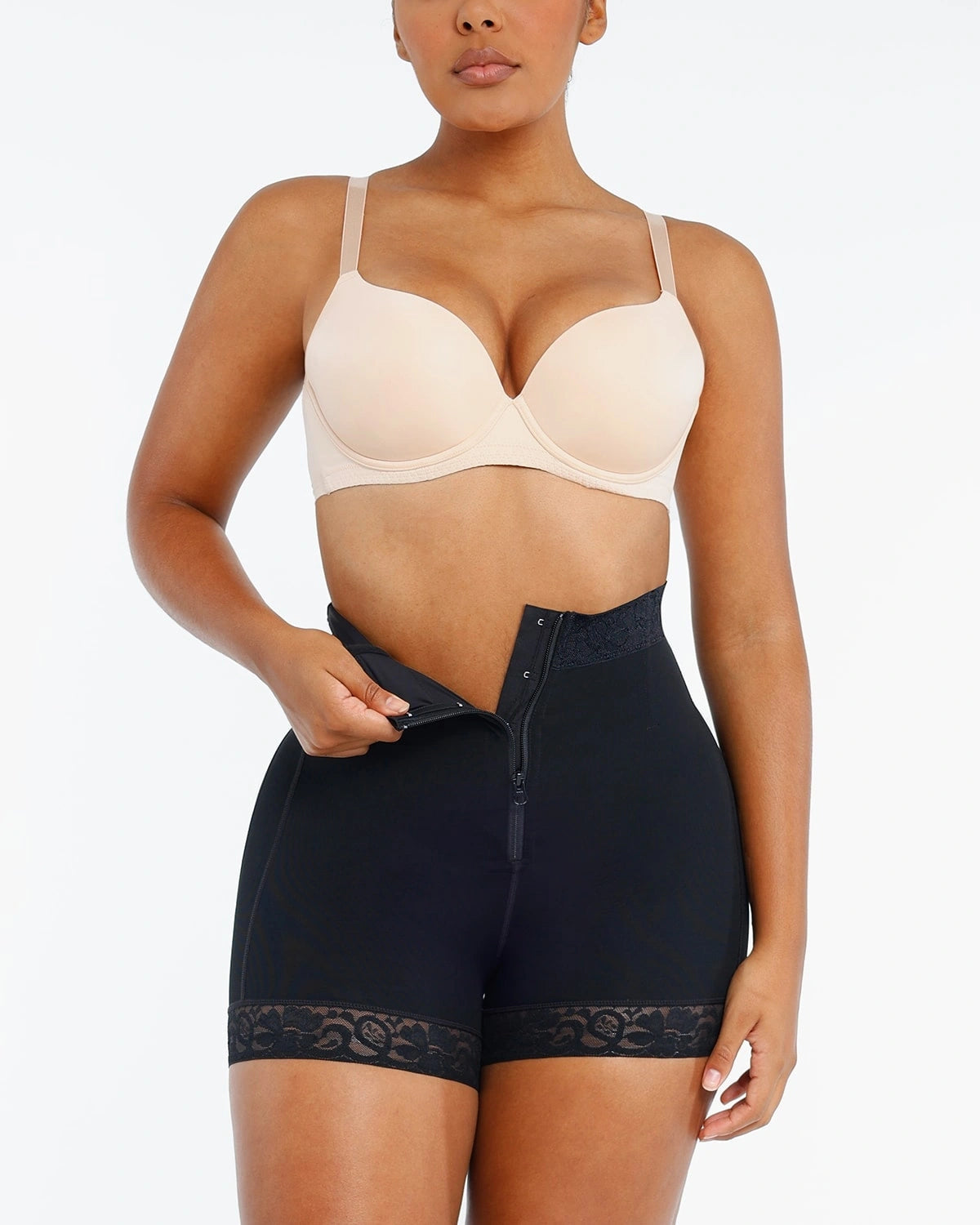 AirSlim® Lace Steel Boned Butt Enhancer - Shapewear for Women, Waist Trainer & Hip Lift Underwear | Perfect for Body Shaping, Special Occasions & Everyday Wear