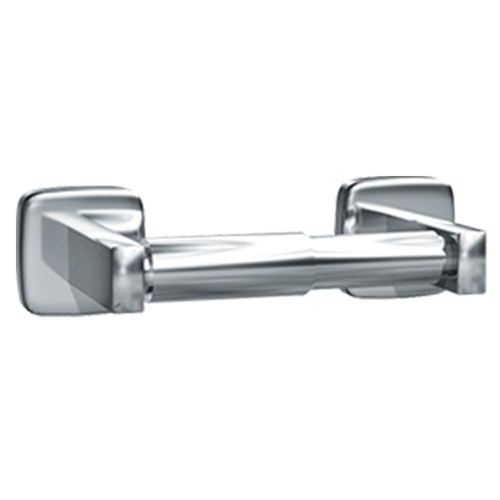 ASI 7305 Single Surface Mounted Toilet Paper Holder - Durable Bathroom Tissue Roll Dispenser for Home & Commercial Use