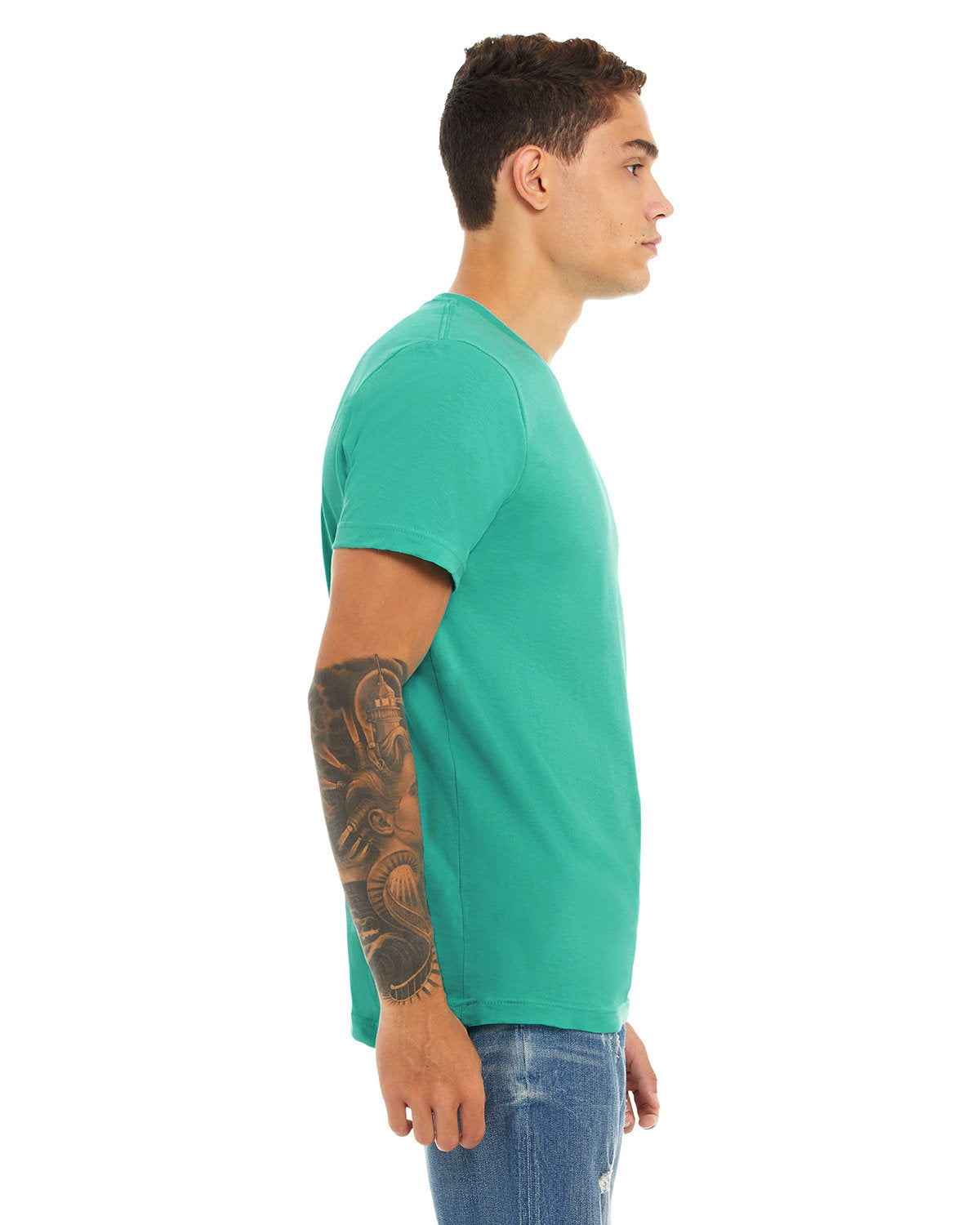 Bella + Canvas 3001C Unisex Jersey T-Shirt - Soft Cotton Crew Neck Tee for Men & Women - Perfect for Casual Wear, Screen Printing & Everyday Outfits