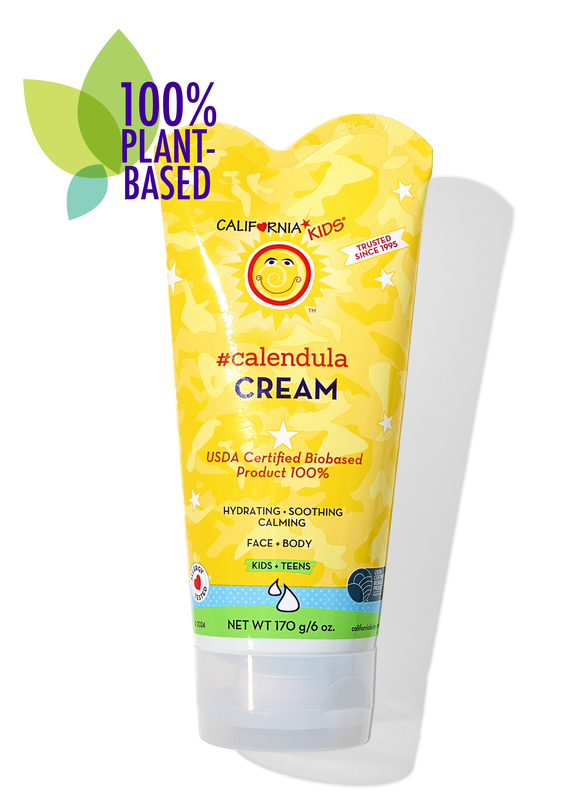 California Kids® #Calendula™ Cream - Organic Baby Rash Cream for Diaper Rash & Eczema Relief - Gentle Moisturizing Skin Care for Newborns, Infants & Toddlers - Perfect for Daily Use & Sensitive Skin Protection