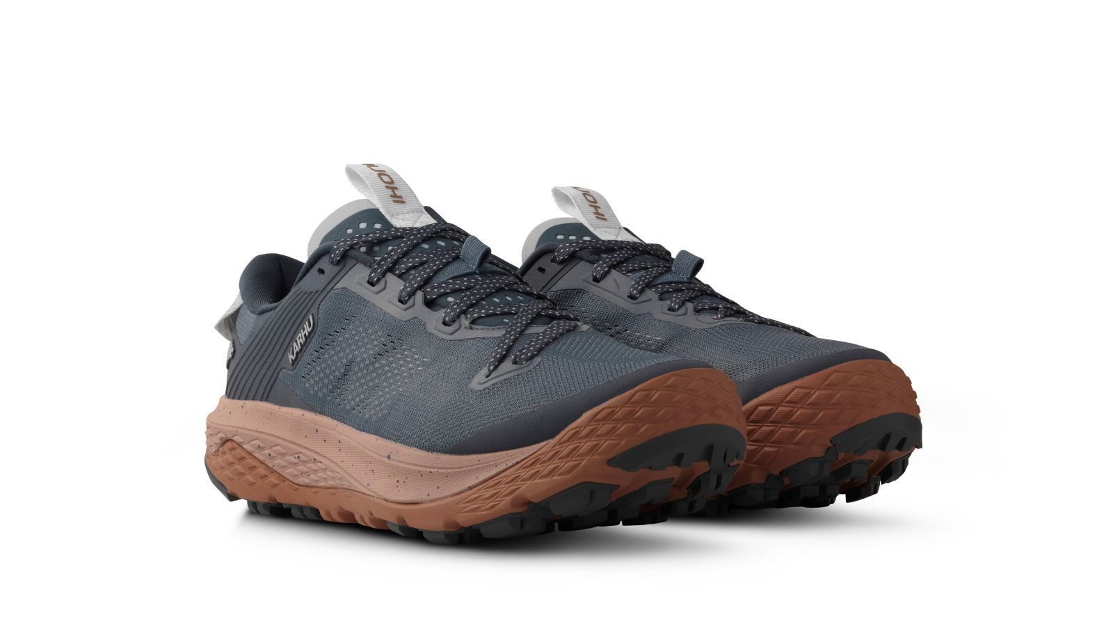 Women's IKONI TRAIL 1.0 Hiking Shoes - Stormy Weather/Rugby Tan - Lightweight Waterproof Trail Running Shoes for Women | Perfect for Outdoor Adventures, Hiking & Trail Running