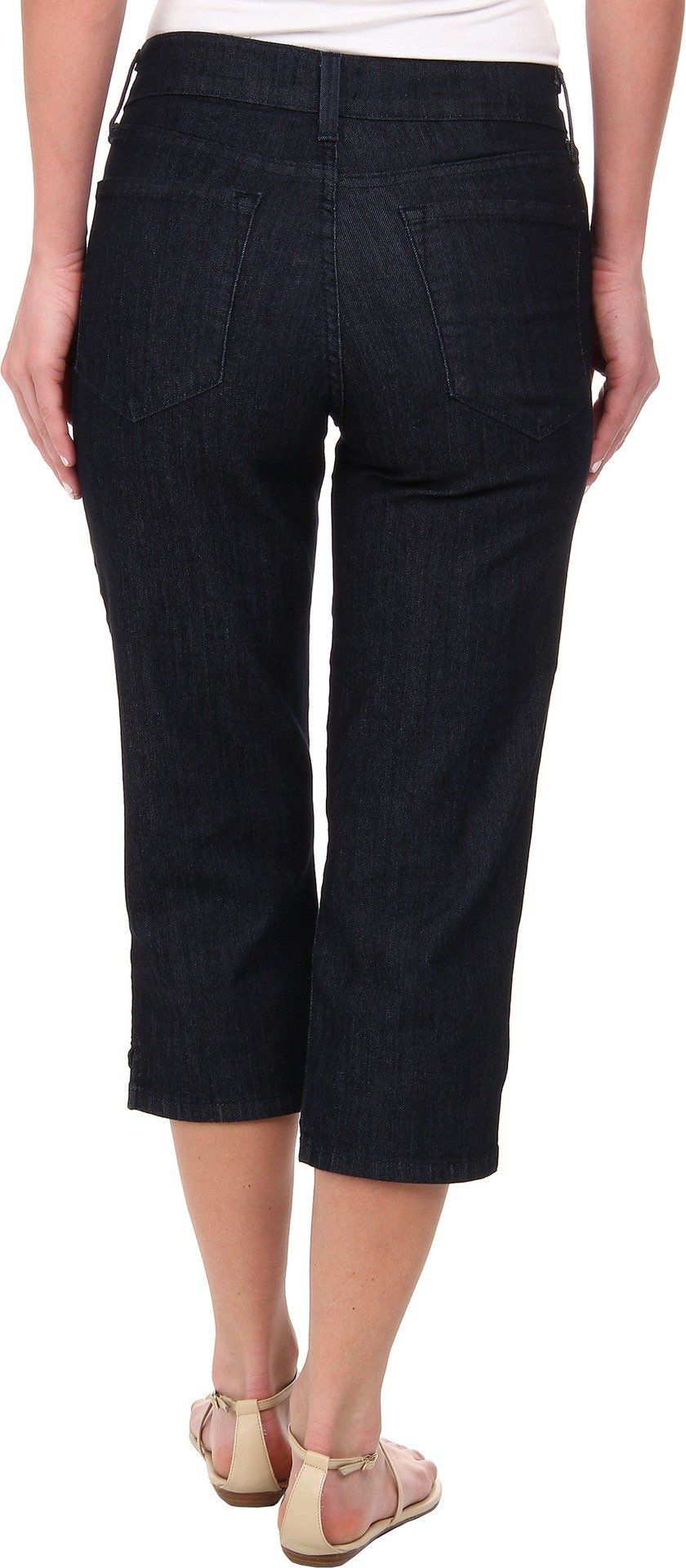NYDJ Women's Bella Crop Jeans - High Waisted Slim Fit Stretch Denim Pants for Casual Wear & Everyday Comfort | Perfect for Work, Weekend Outings and Travel