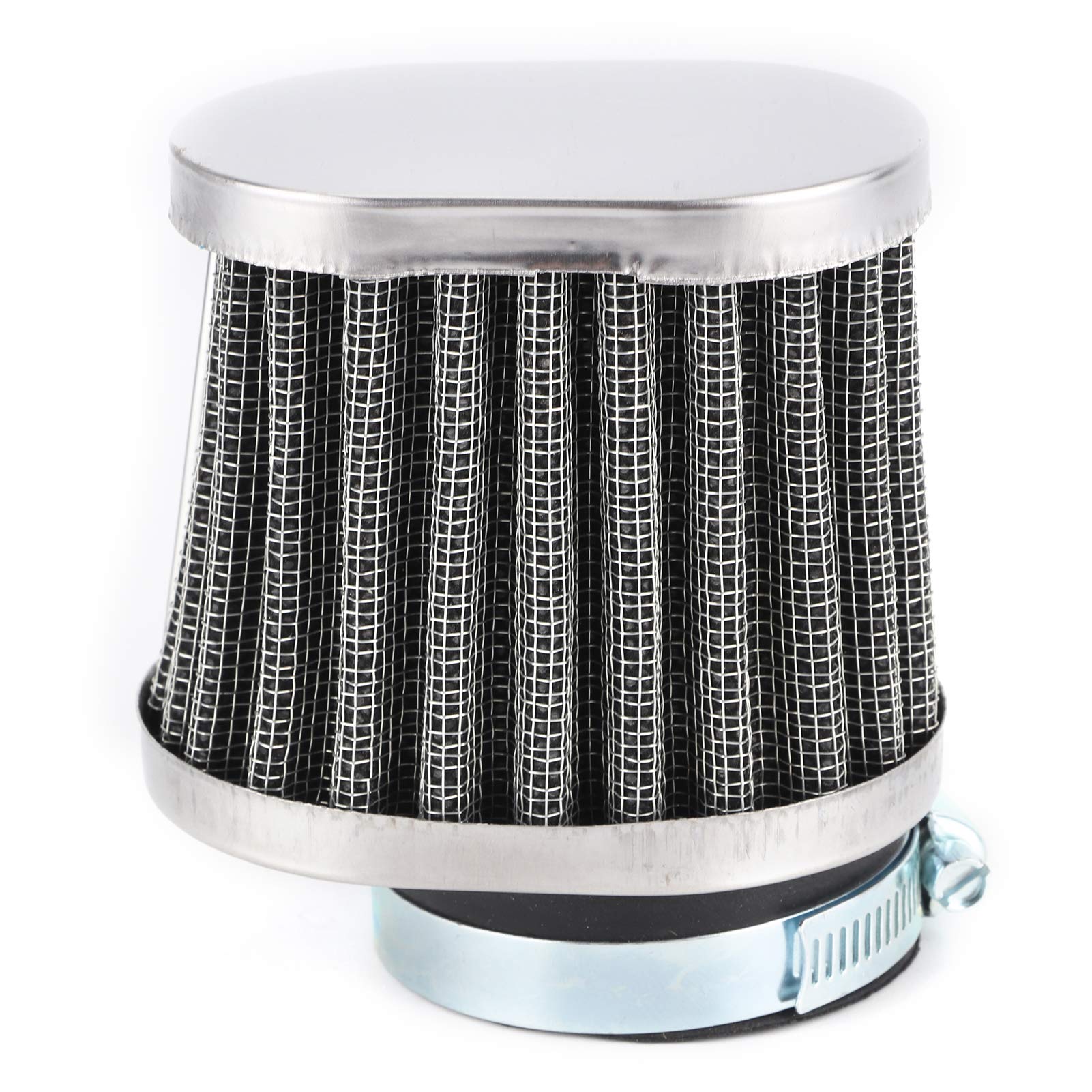 Yctze 2in High Flow Motorcycle Air Filter - Universal Air Cleaner Replacement for Improved Engine Performance - Perfect for Dirt Bikes, ATVs & Off-Road Riding Accessories