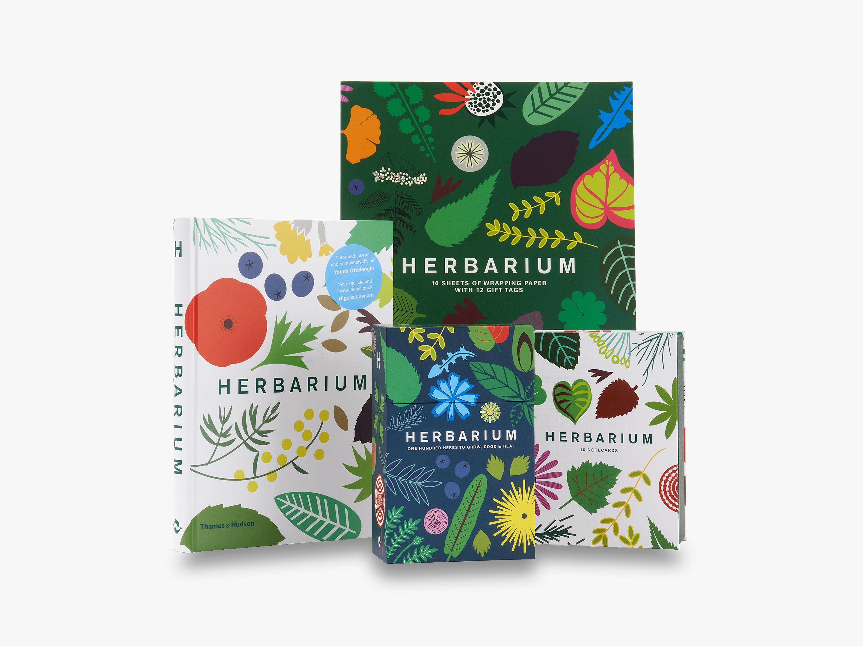 Herbarium Notecards Set - Botanical Pressed Flower Greeting Cards for Thank You, Birthday & Wedding - Perfect for DIY Scrapbooking, Journaling & Gift Giving