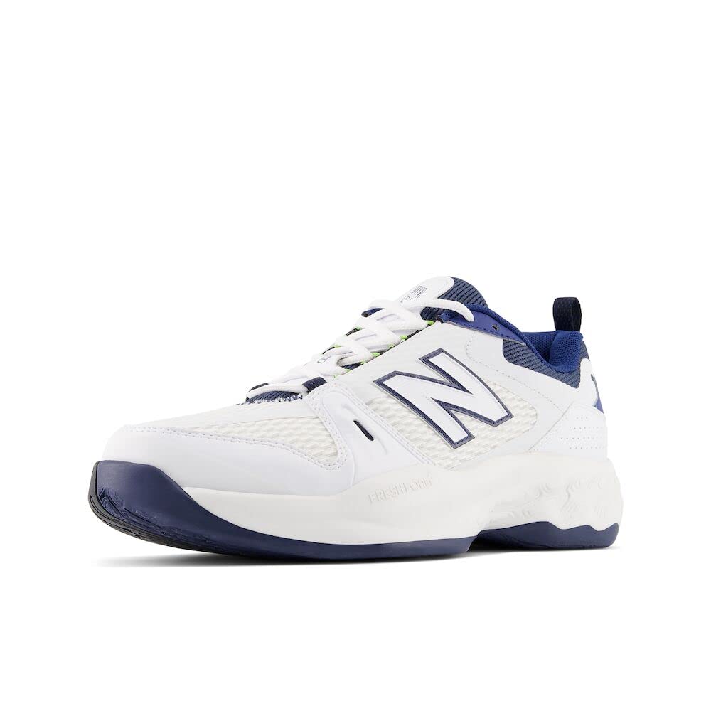 New Balance Men's Fresh Foam X 1007 V1 Tennis Shoes - Lightweight Cushioned Sneakers for Court Sports & Casual Wear