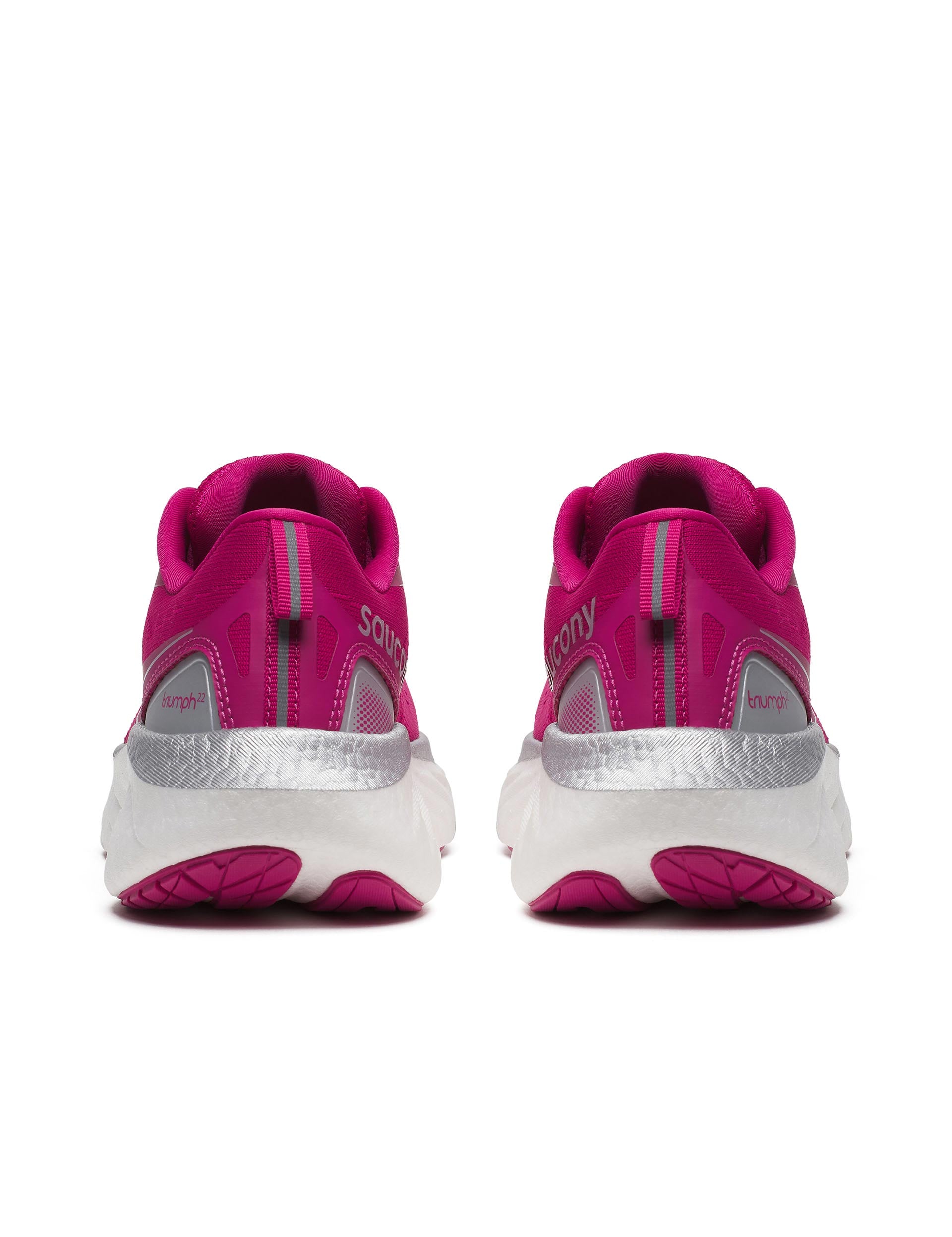Triumph 22 Running Shoes for Women - Lightweight Magenta Sneakers with Cushioned Support | Perfect for Jogging, Gym Workouts & Daily Wear