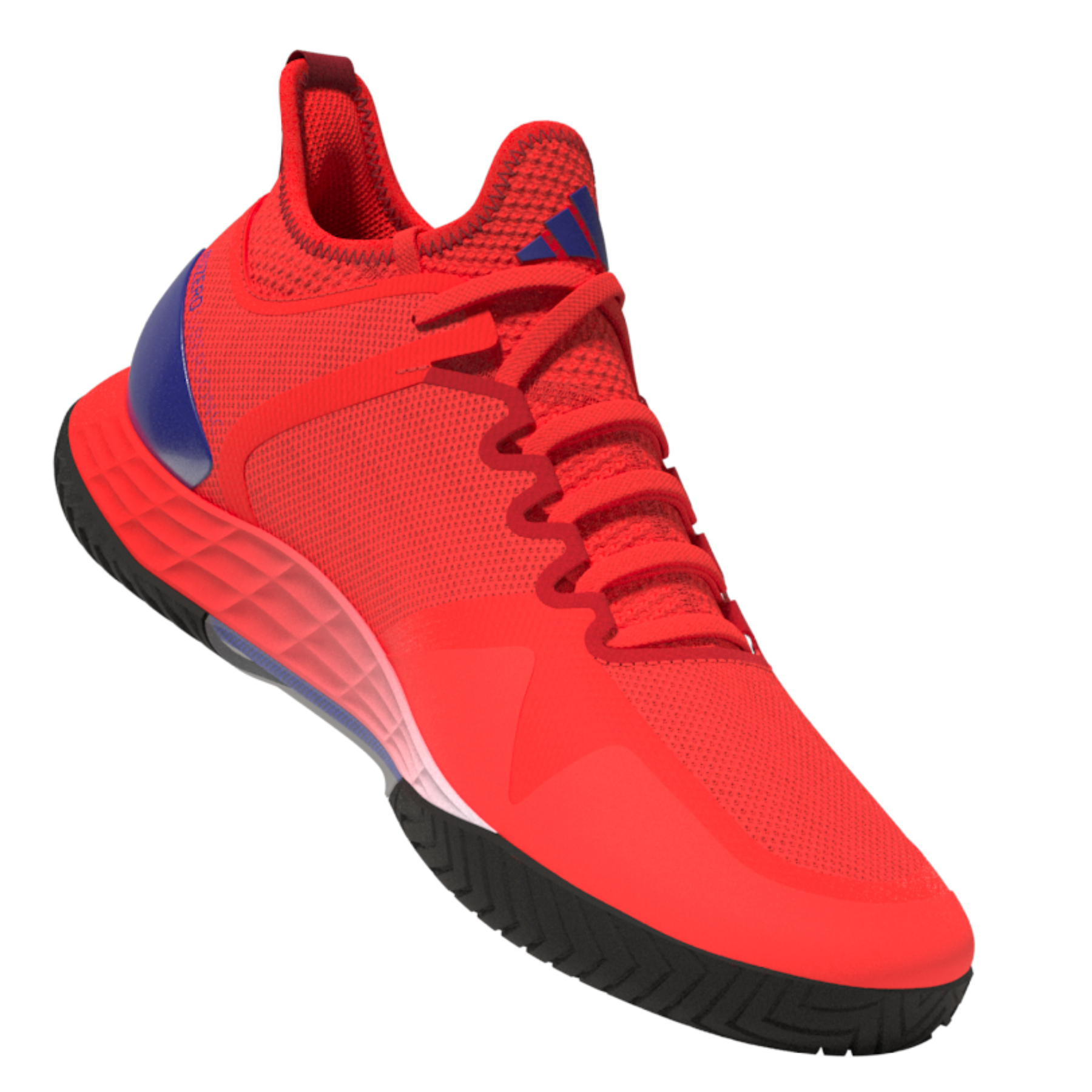 Adidas Adizero Ubersonic 4 Lanza Tennis Shoes for Men - Lightweight Performance Court Shoes in Solar Red | Perfect for Competitive Tennis Matches & Training