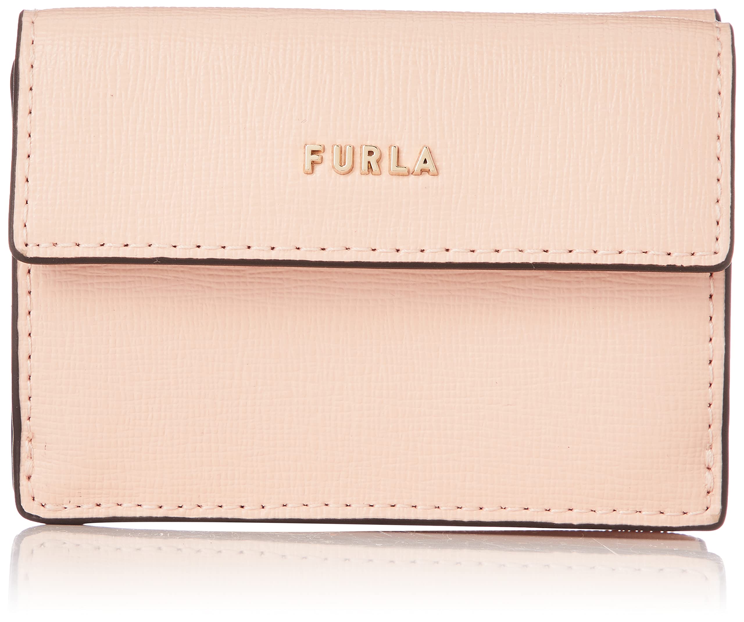 Furla Women's Trifold Wallet - Genuine Leather Compact Wallet with Multiple Card Slots & ID Window - Perfect for Everyday Use, Travel & Gift Giving