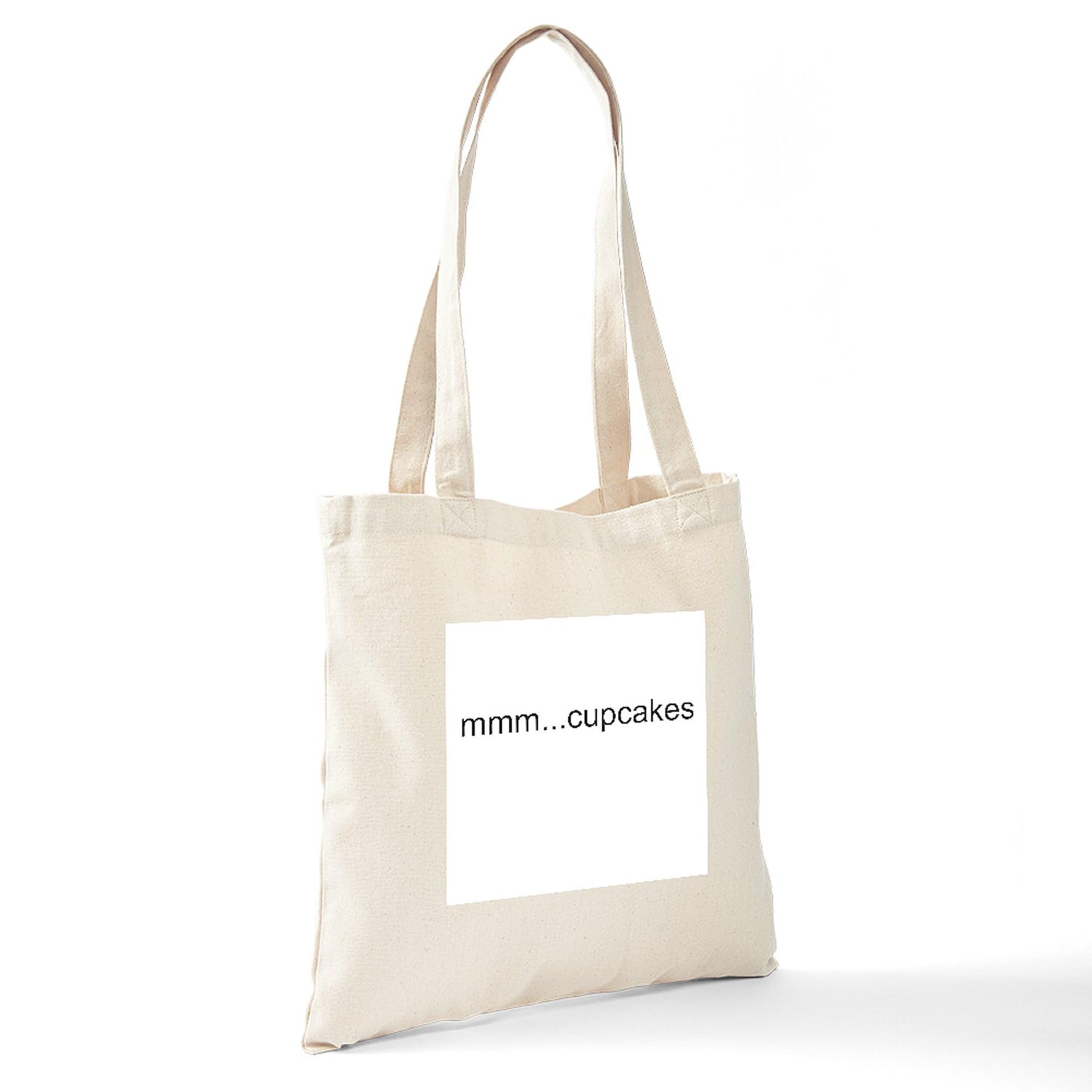 Stylish CafePress CUPCAKES Canvas Tote Bag - Eco-Friendly Reusable Shopping Bag for Groceries, Beach & Daily Use