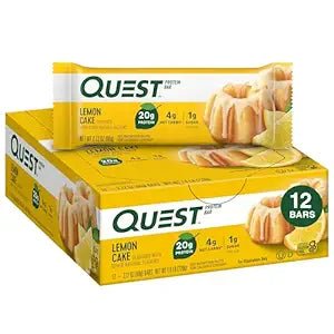 Quest Protein Bars 12 Pack - High Protein Snack Bars for Weight Loss & Muscle Building - Perfect for Gym, Workout & On-the-Go Energy Boost