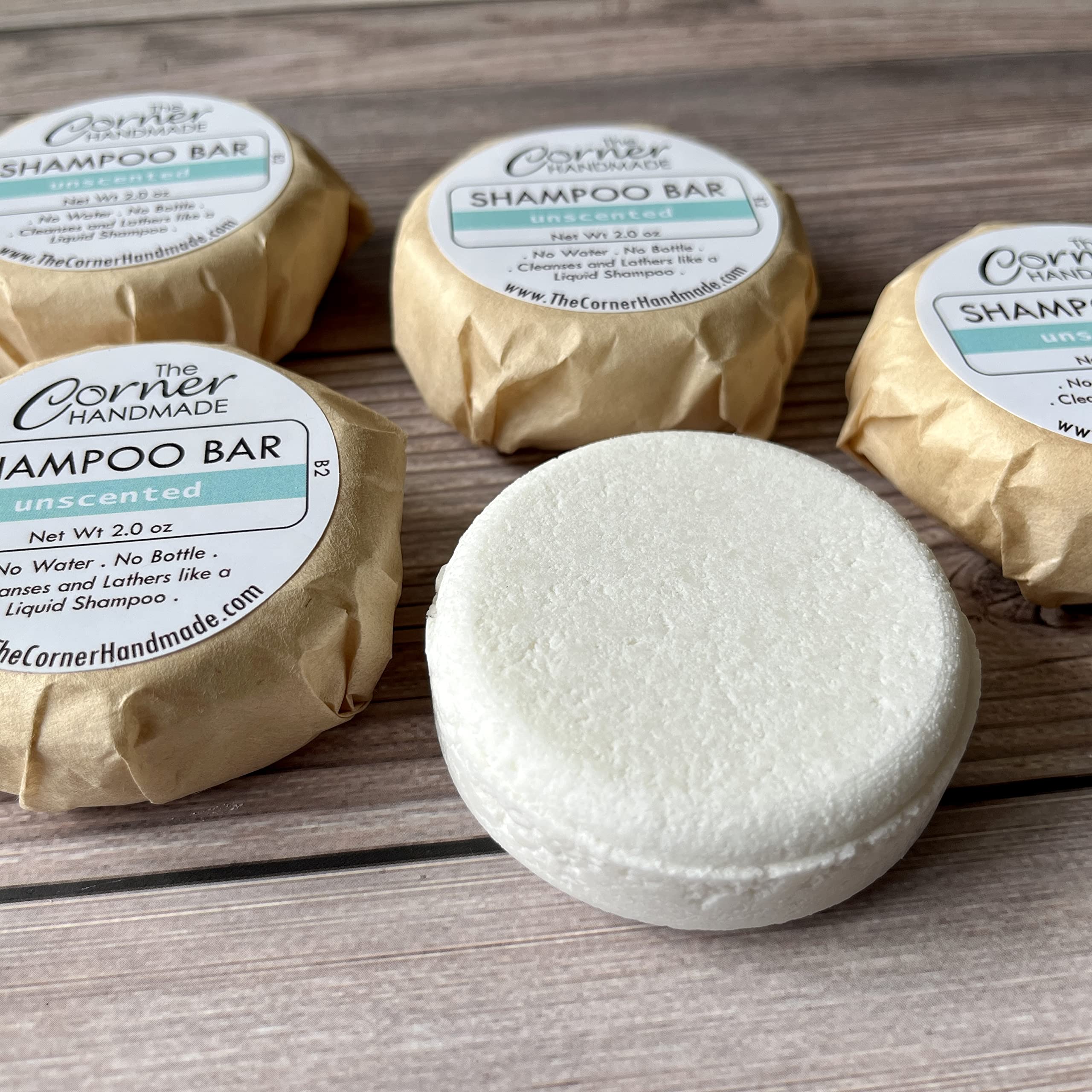 Eco-Friendly Solid Shampoo Bar for All Hair Types | Unscented, Sustainable & Natural Hair Care | Perfect for Travel, Gym & Zero-Waste Lifestyle