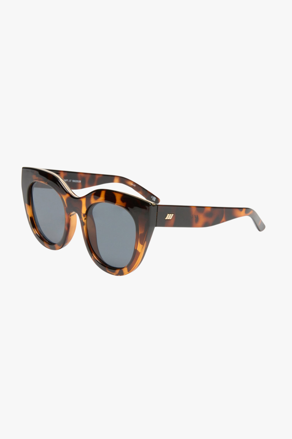Stylish Air Heart Cat Eye Tortoise Shell Sunglasses with Smoke Lens - Perfect for Outdoor Activities, Beach, and Fashion Accessories