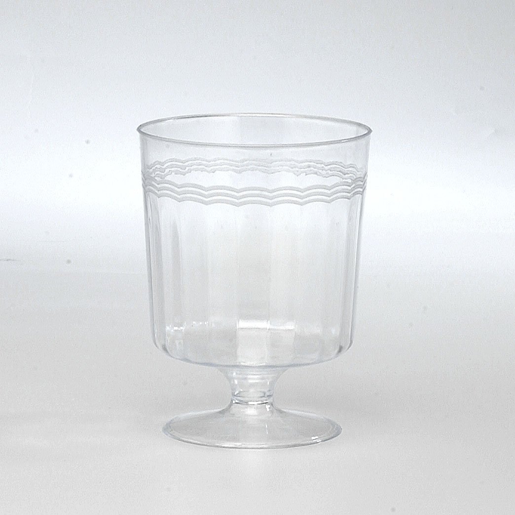 Koyal 8-Ounce Clear Wine Glasses Set of 240 - Premium 1-Piece Glassware for Restaurants, Bars, Weddings & Events - Perfect for Red Wine, White Wine & Cocktails