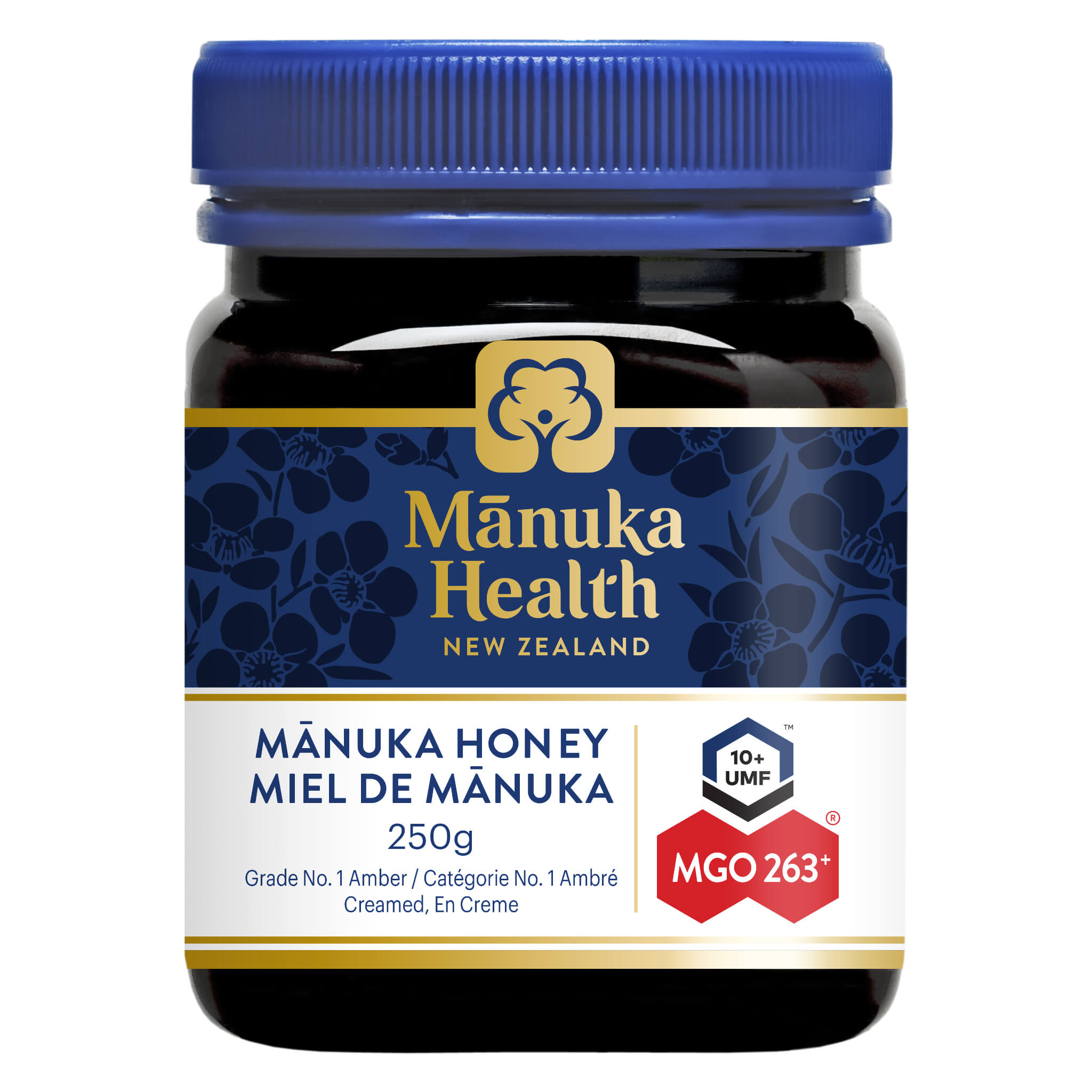 Premium Active MGO 263+ Manuka Honey - Raw, Pure & Natural UMF Certified - Immune Support, Digestive Health & Energy Boost - Perfect for Tea, Smoothies & Wellness Routines