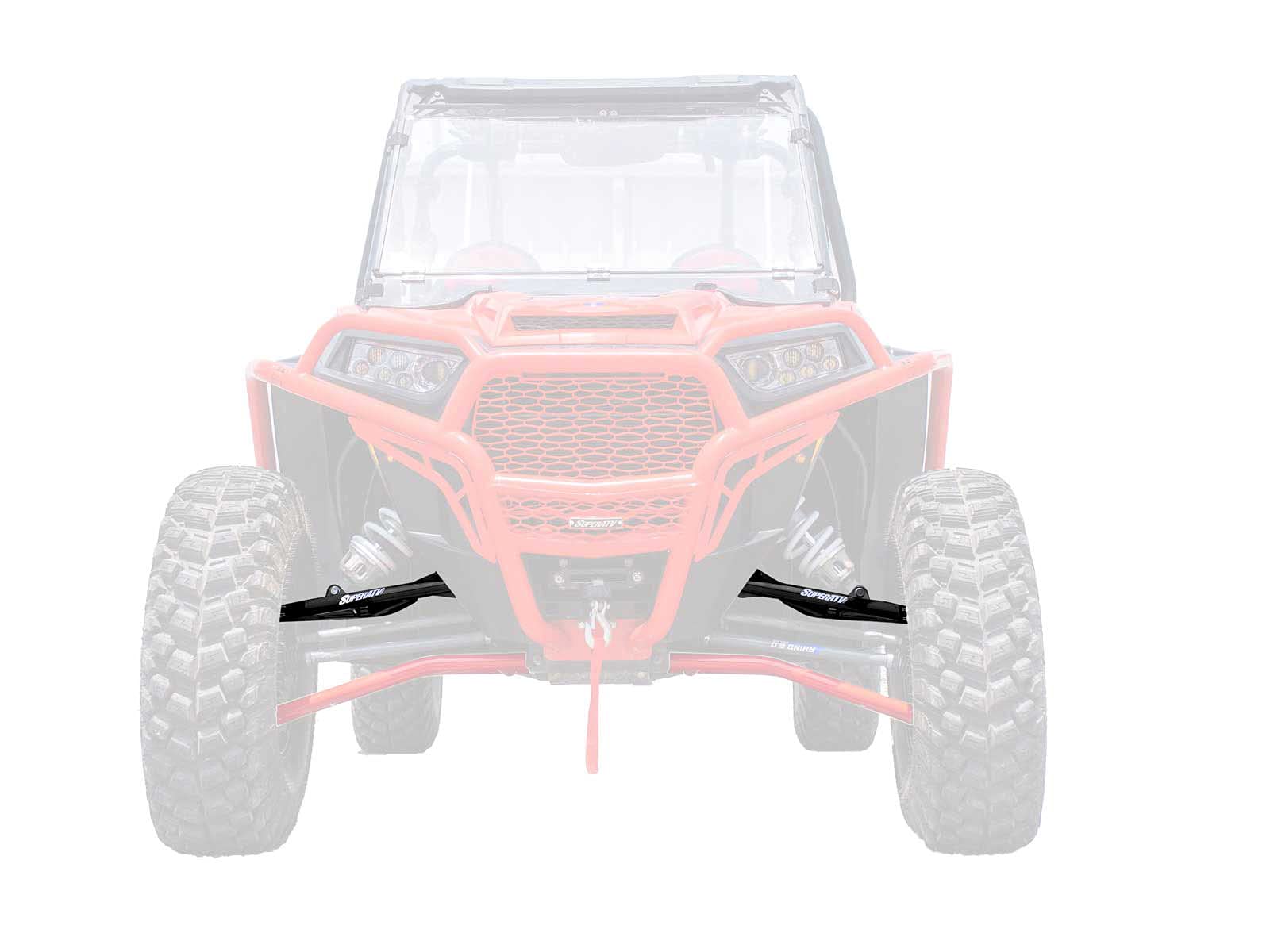 SuperATV (2) Upper High Clearance A-Arms for 2014-2021 Polaris RZR XP 1000 / XP 4 1000 | Heavy Duty Off-Road Suspension Upgrade | 1.25