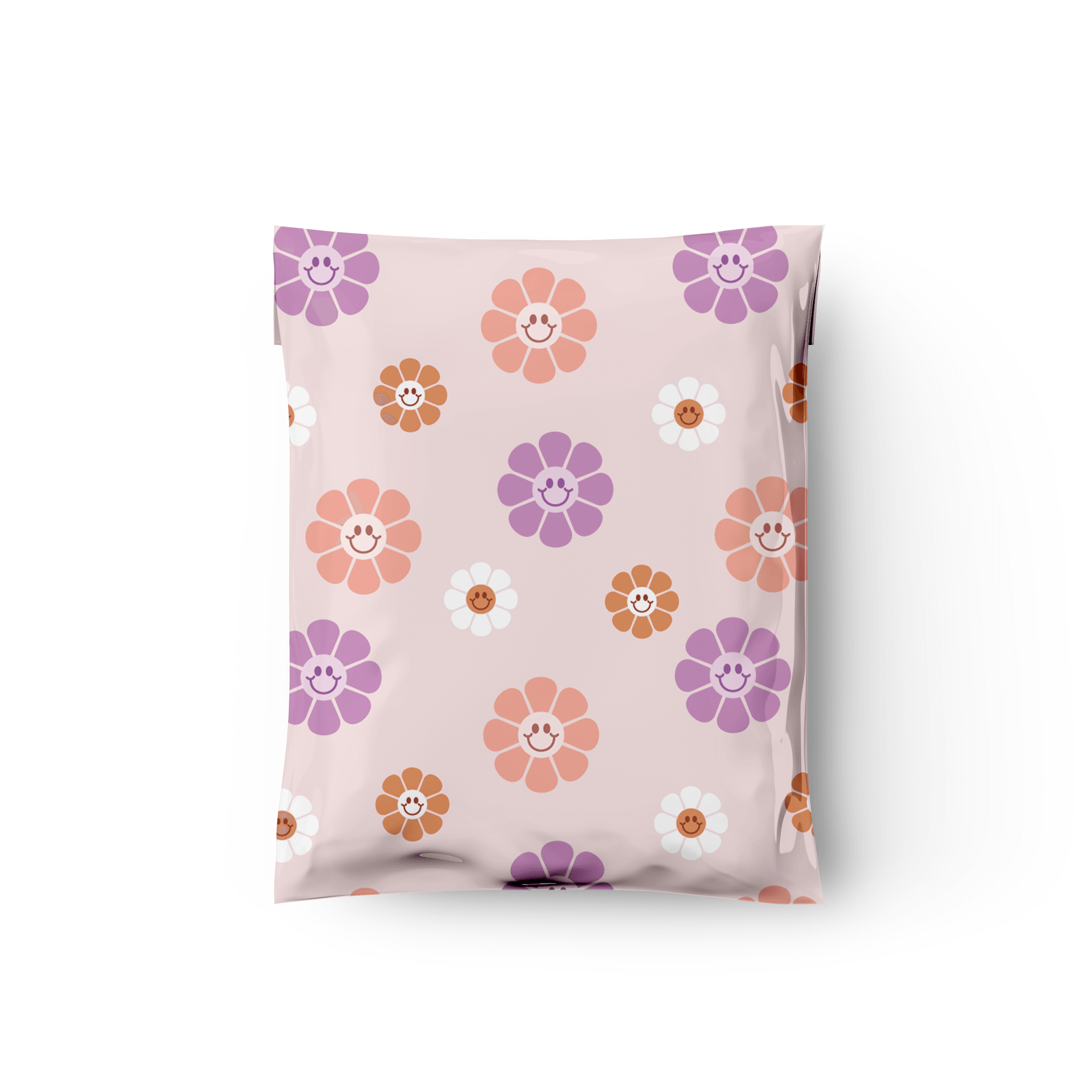 10x13 Groovy Flowers Designer Poly Mailers - Premium Printed Shipping Envelopes for Ecommerce, Small Business & Online Stores - Waterproof Mailing Bags for Packages, Gifts & Subscriptions