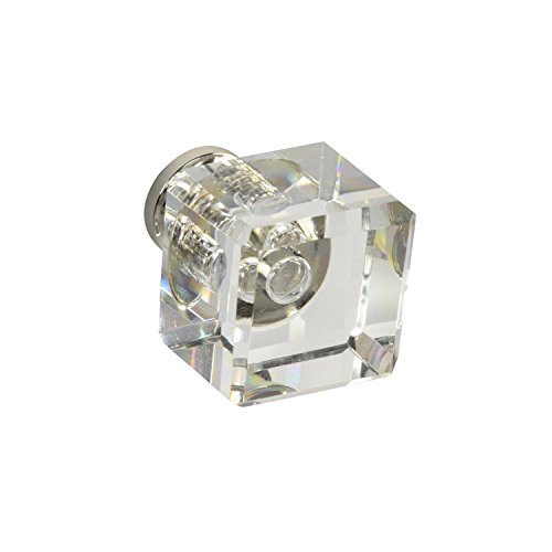Clear with Polished Nickel Base