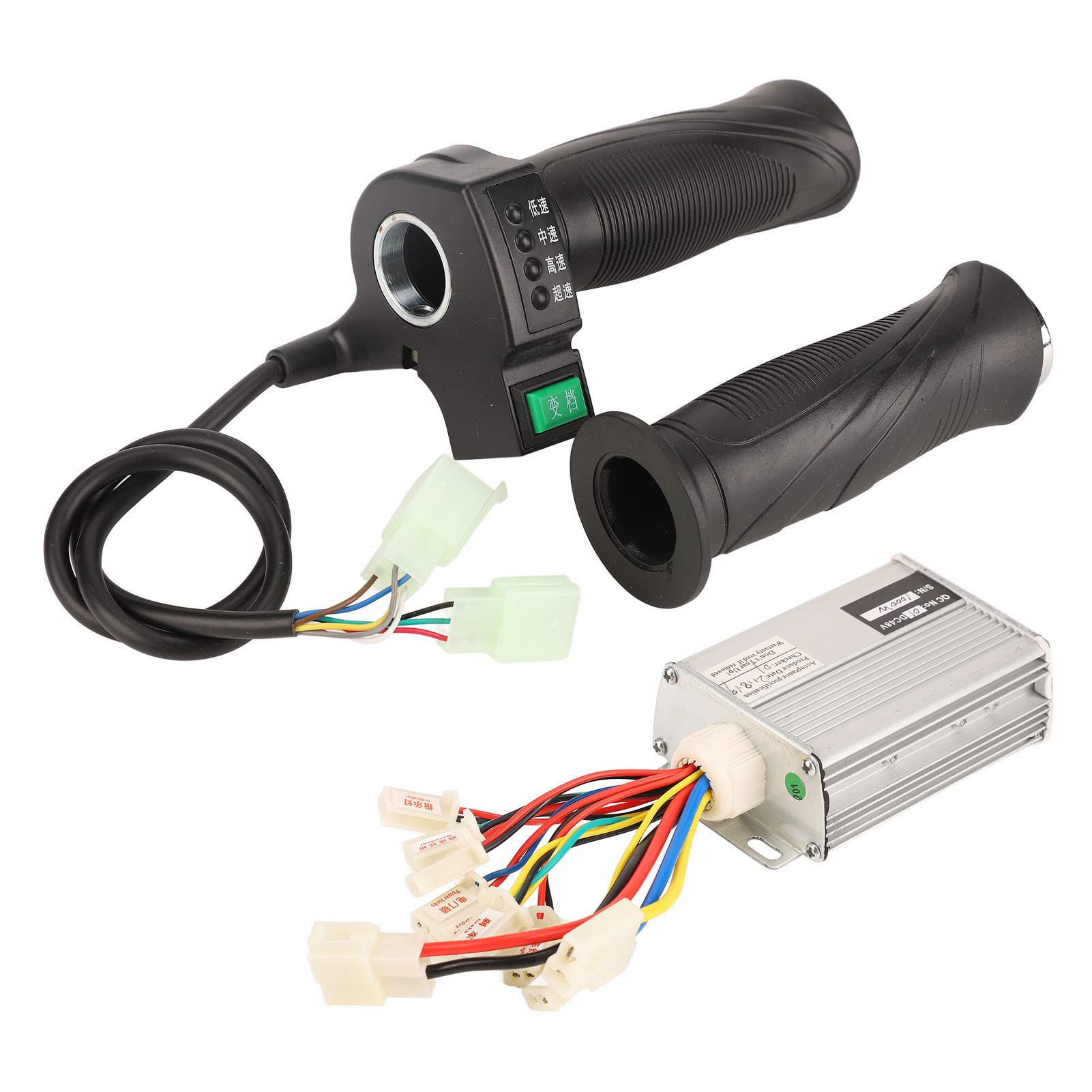 Uxsiya Motor Controller Throttle Grip - Replacement Throttle Handle for Electric Bikes, Scooters & ATVs - Perfect for Maintenance & DIY Repair Projects
