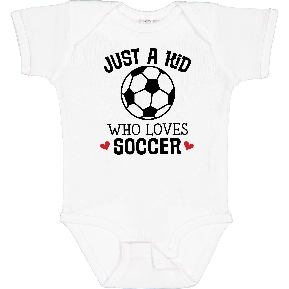 Inktastic Cute Soccer Sports Baby Bodysuit for Kids - Soft Cotton Infant Onesie for Soccer Fans & Game Day Outfits