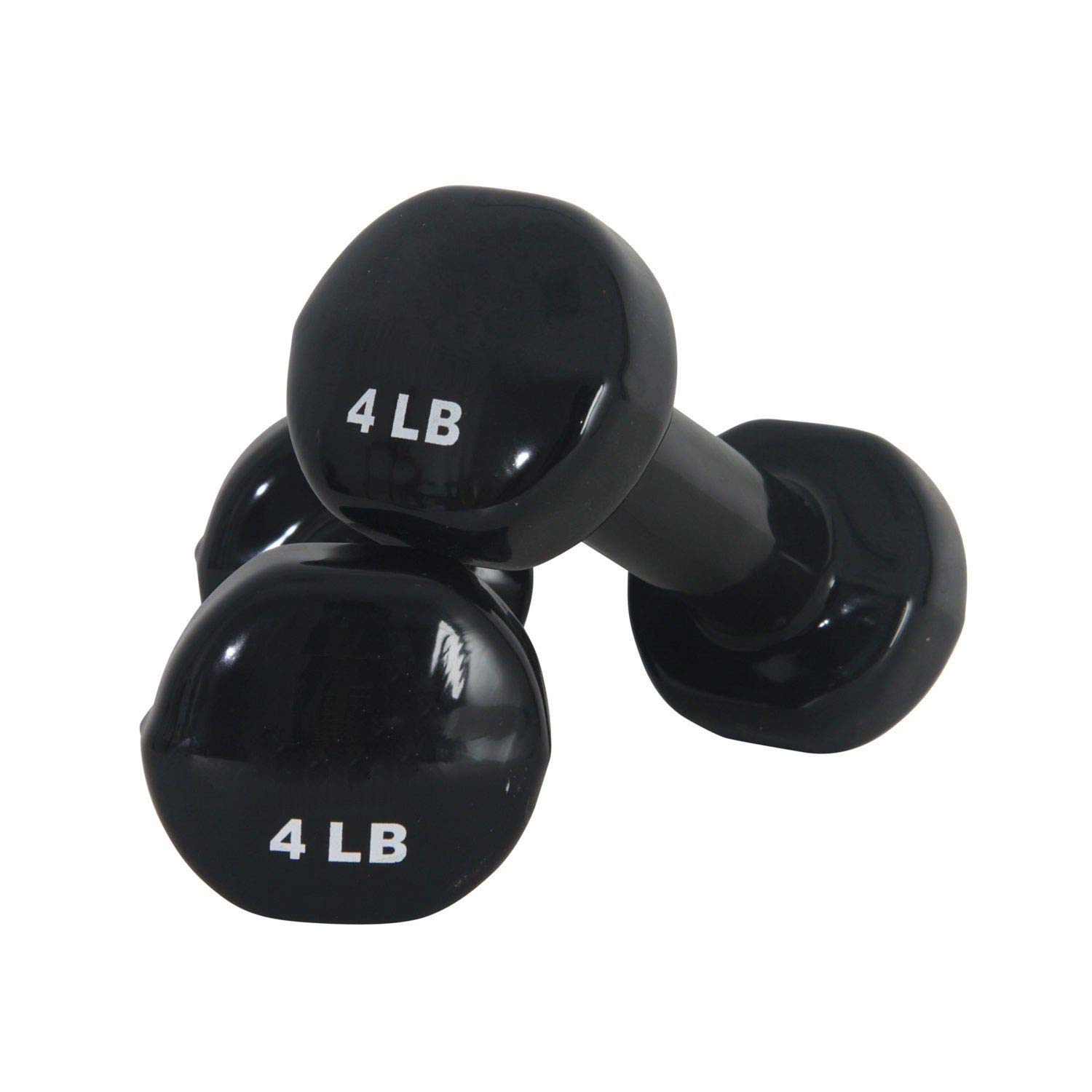 Fitness First Vinyl Dipped Dumbbell Pairs 1-12 lbs - Adjustable Weight Set for Home Gym, Strength Training & Workout - Perfect for Beginners, Women & Men
