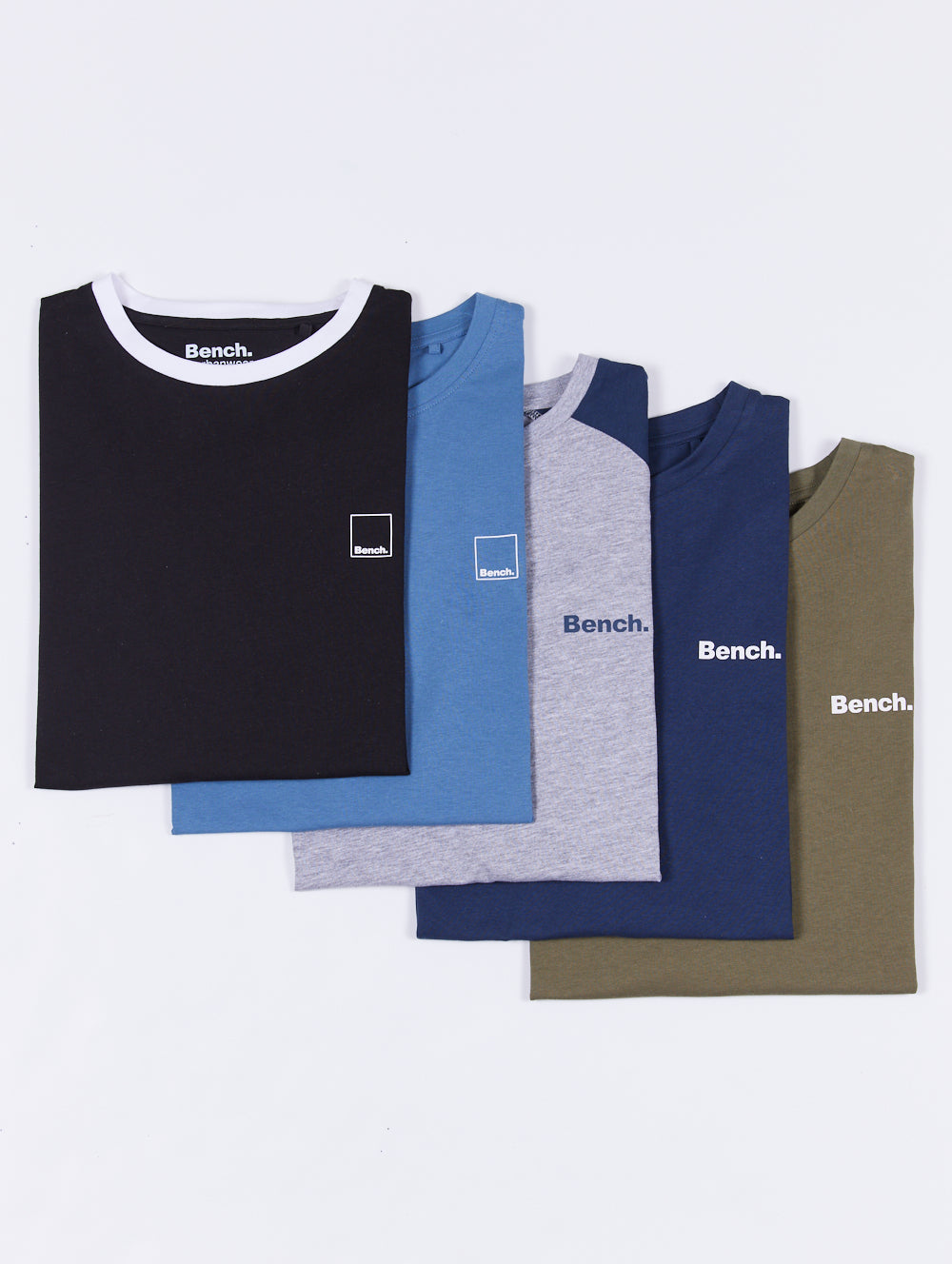 Mattio Assorted 5-Pack Cotton T-Shirts for Men - Comfortable Casual Tees for Everyday Wear, Gym, and Outings