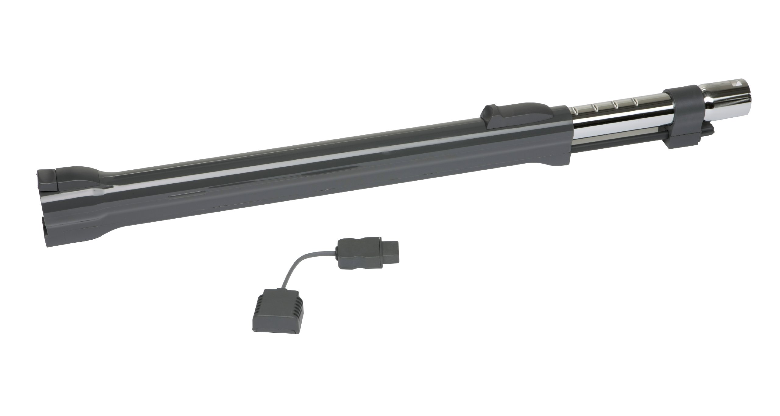 SEBO 6441 Electro-Telescopic Vacuum Hose with Connector Cable for K3 & C3.1 Series - Premium Grey Replacement Part for Easy Home & Office Cleaning