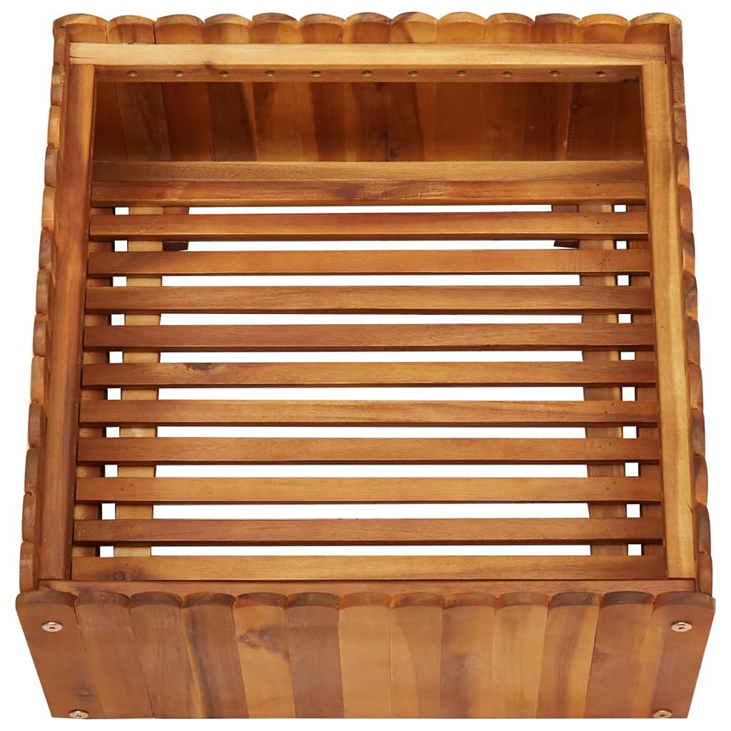 Galvanized Raised Garden Bed Planter Box - 19.6