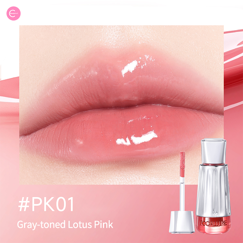 FOCALLURE Glow Lock Lip Serum - Hydrating & Plumping Lip Treatment for Soft, Shiny Lips | Perfect for Daily Moisture & Night Care