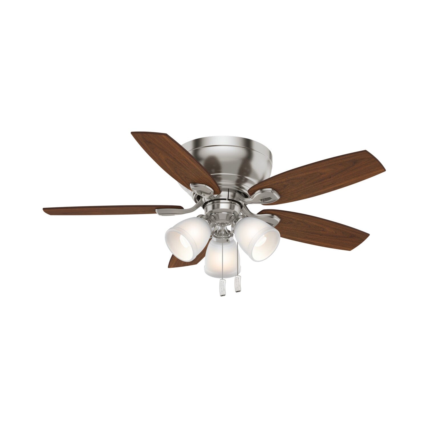 Durant 3-Light Low Profile Flush Mount Ceiling Light Fixture - 44 Inch Modern LED Lighting for Bedroom, Kitchen & Hallway