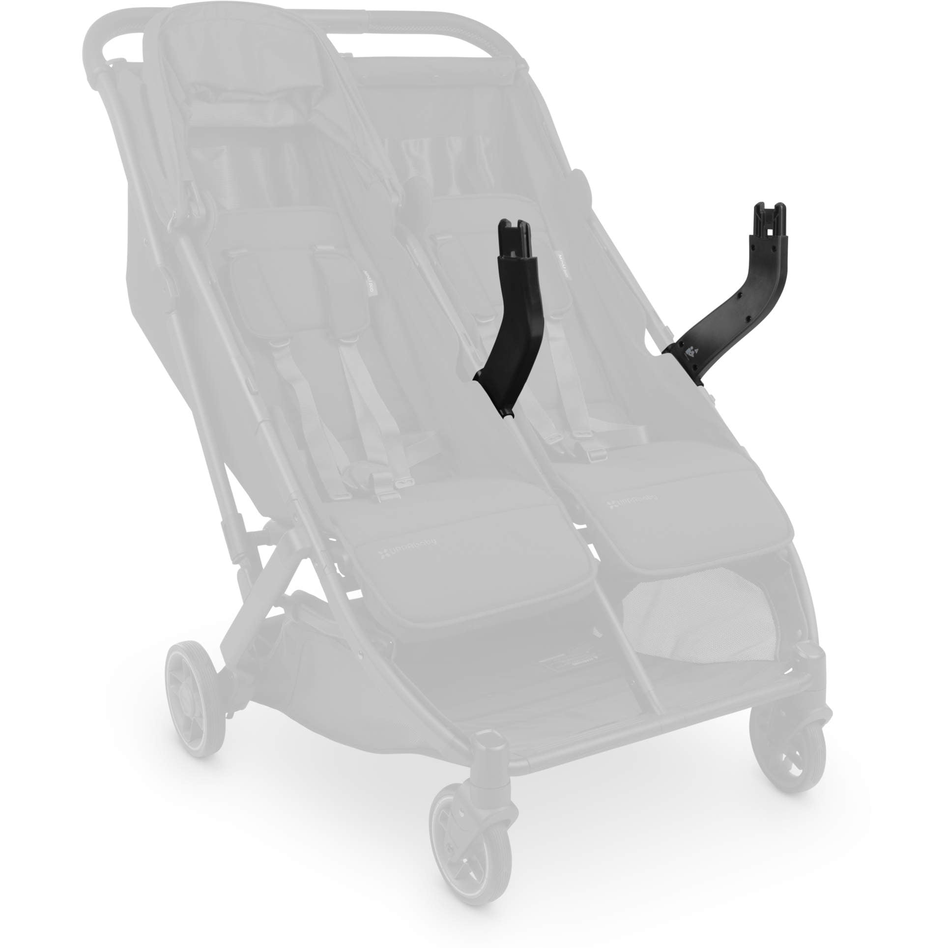 UPPAbaby Minu Duo Infant Car Seat Adapters - Compatible with Mesa, Mesa V2, Mesa Max & Aria - Perfect for Travel & Everyday Use with Strollers