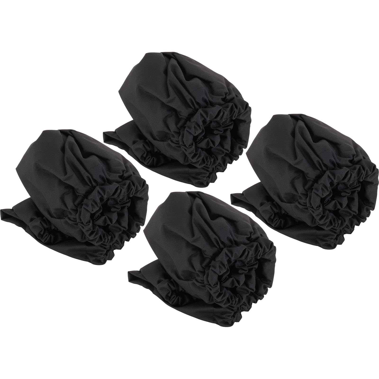 Real Skin Modified Tire Cover - 4 Piece Set in Black | Durable & Stylish Protection for SUV, Truck & Off-Road Vehicles | Perfect for Camping, Road Trips & Outdoor Adventures