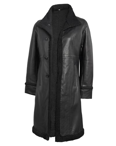 Black - Maura Shearling Coat