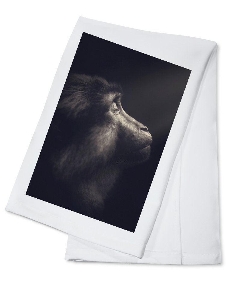 100% Cotton Monkey Face Tea Towel - Decorative Hand Towel for Kitchen, Bathroom & Home Decor | Perfect for Gifts, Farmhouse Style & Vintage Themed Spaces