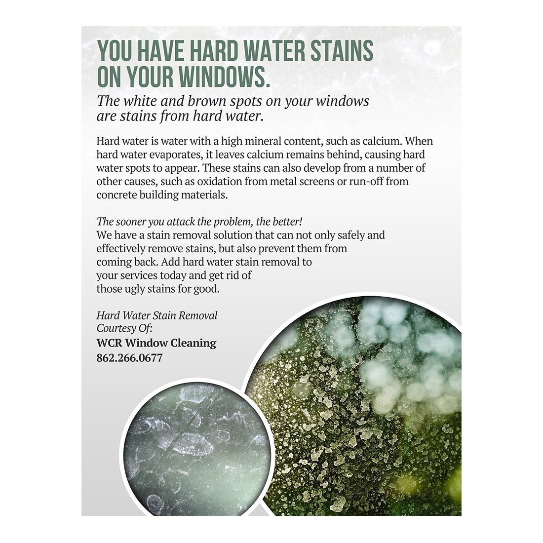 Hard Water Stain Remover Kit - Effective Cleaning Solution for Showers, Sinks & Faucets | Bathroom & Kitchen Stain Removal
