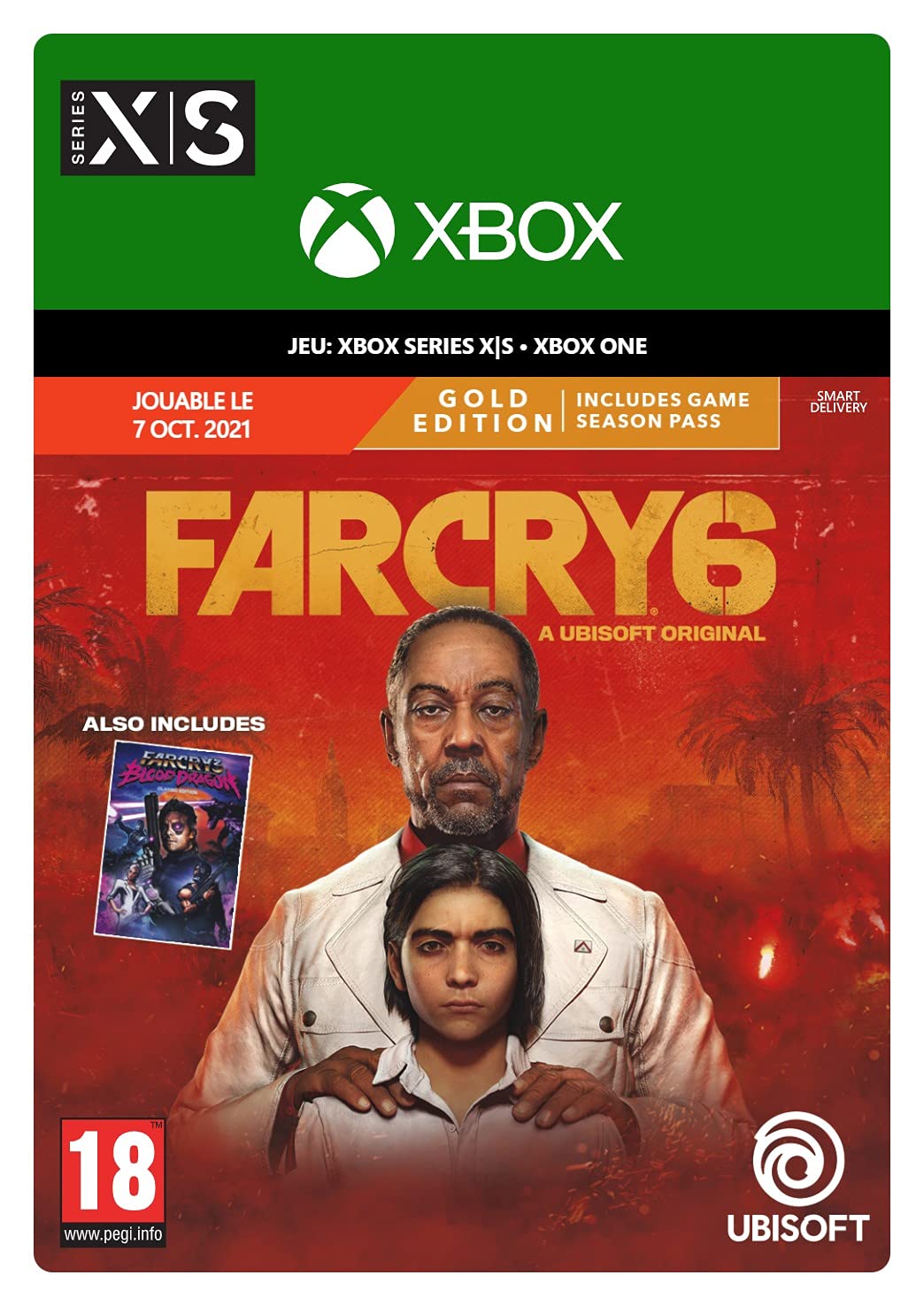 Far Cry 6 Gold Edition Xbox One & Series X|S Digital Download Code - Open World Action Adventure Game for Ultimate Gaming Experience
