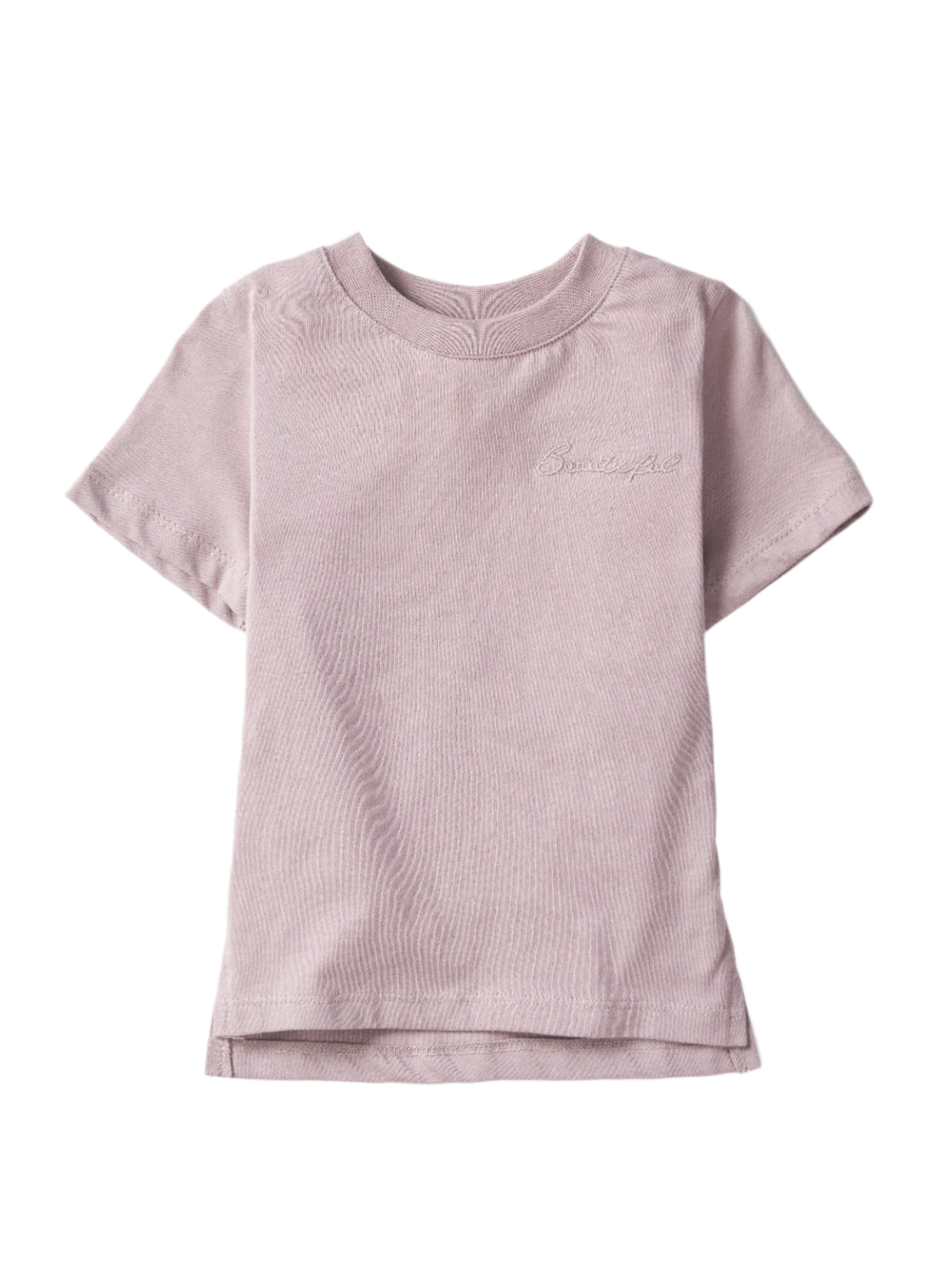 Stylish Wisteria Print T-Shirt for Women - Soft Cotton Casual Tee - Perfect for Spring Outfits & Daily Wear