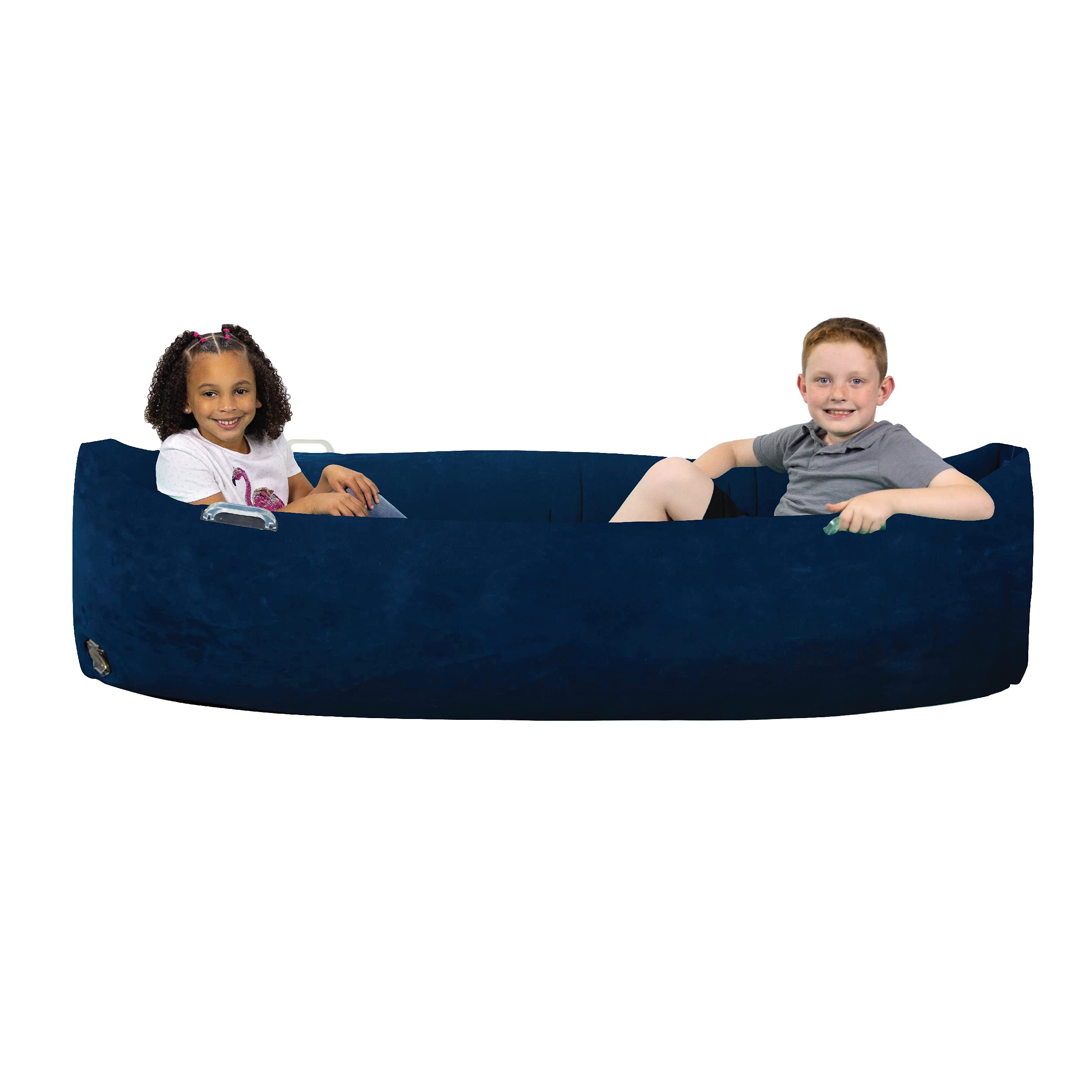 Bouncyband Large Comfy Peapod Sensory Chair - Blue 80