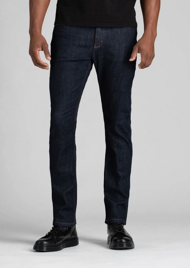 Duer Performance Denim Relaxed Tapered Men's Jeans - Comfortable Stretch Denim Pants for Casual Wear & Outdoor Activities