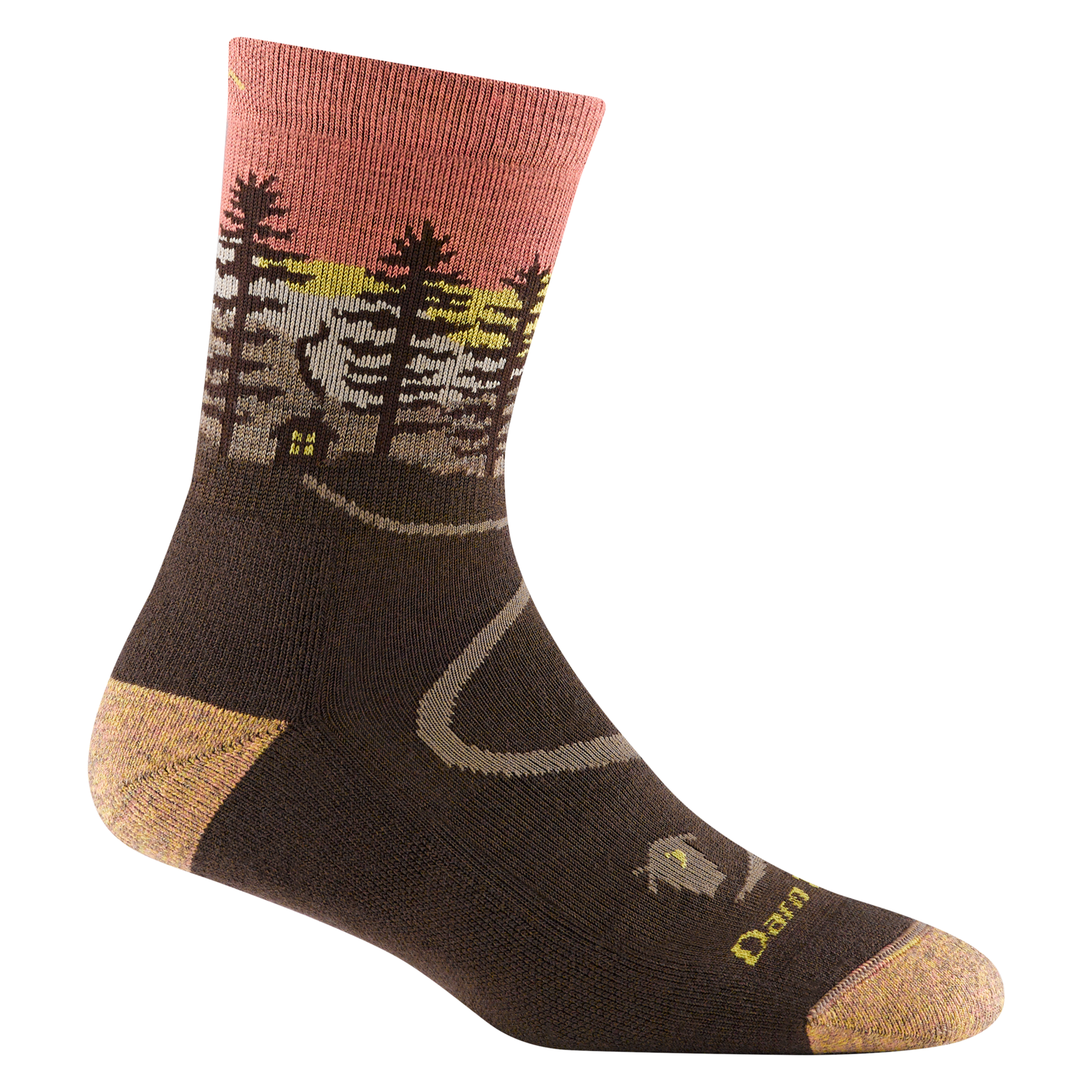 Darn Tough 5013 Northwoods Micro Crew Midweight Cushion Socks for Women - Hiking, Outdoor & Cold Weather Comfort Socks
