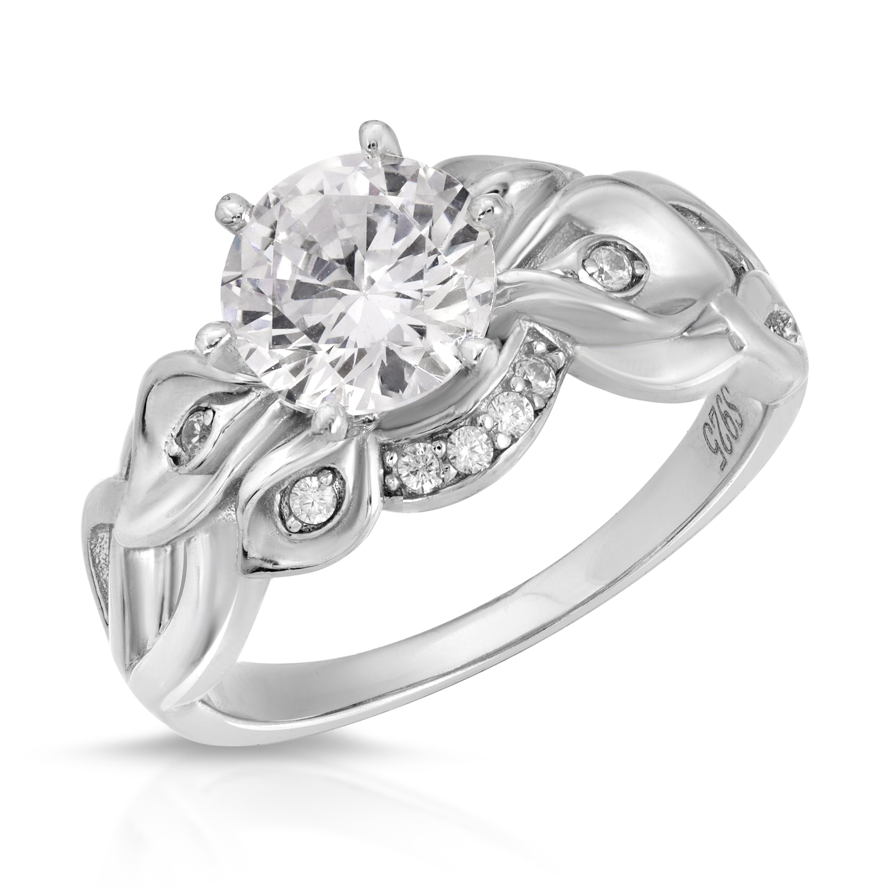 Vintage Love Ring - Romantic Heart-Shaped Jewelry for Women, 925 Sterling Silver Promise Ring, Perfect for Anniversaries, Engagements & Valentine's Day Gifts